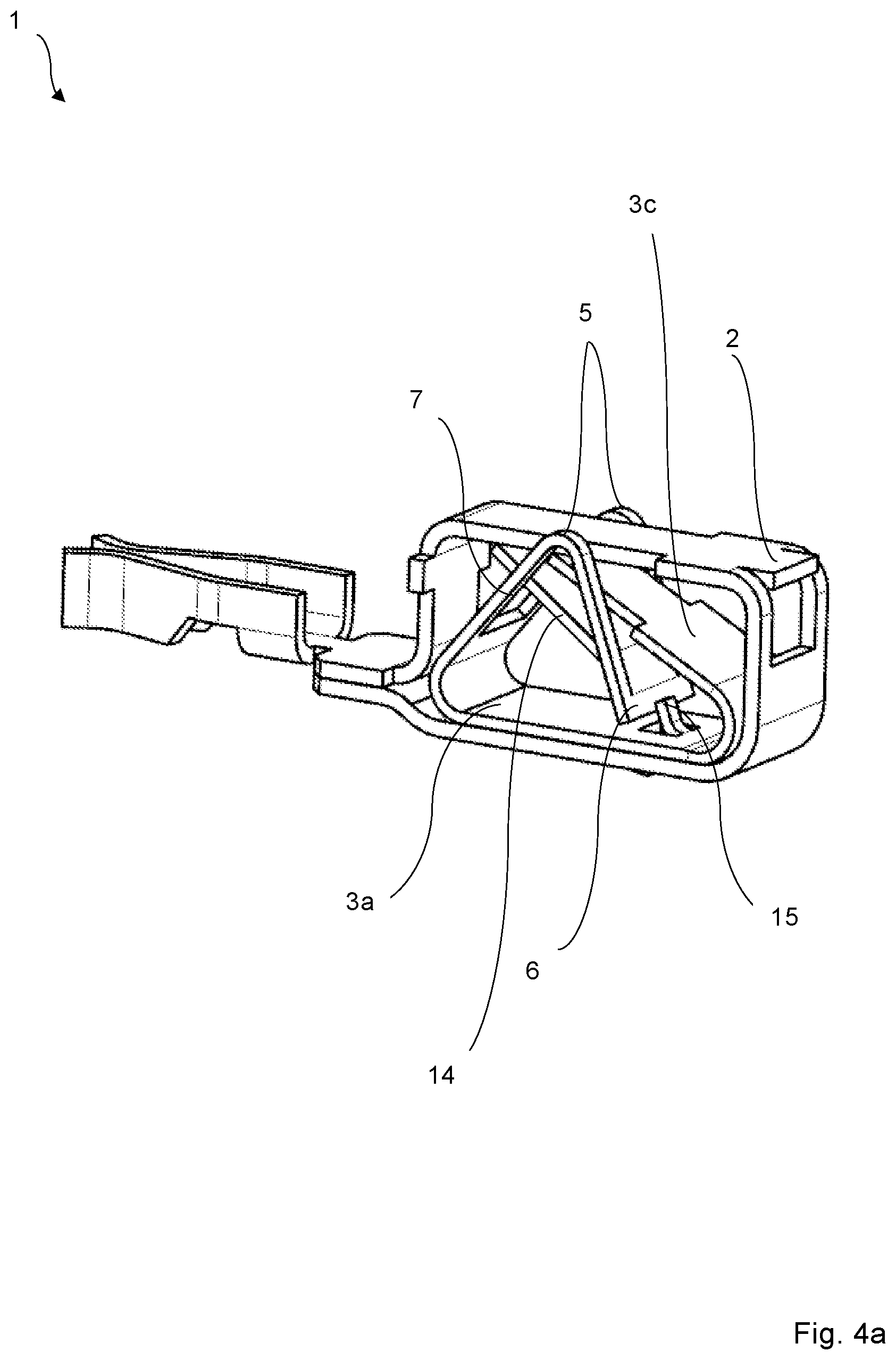 Patent US12562510 Figure 9 – Bus bar piece and clamping spring configuration for a conductor connection terminal