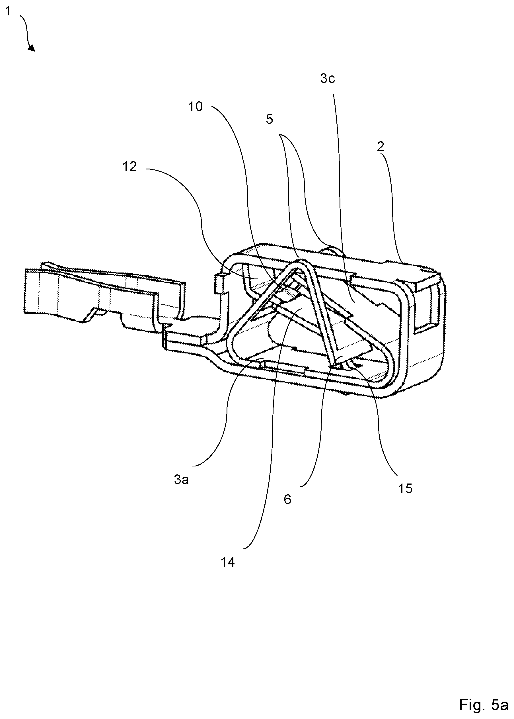 Patent US12562510 Figure 11 – Bus bar piece and clamping spring configuration for a conductor connection terminal