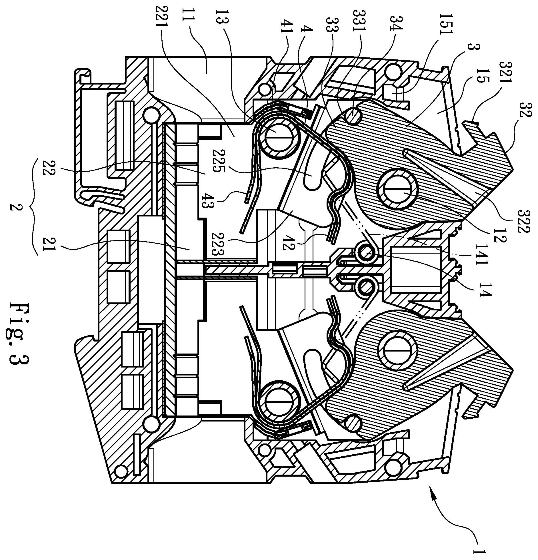 Patent US12562511 Figure 3 – Wire connection terminal structure