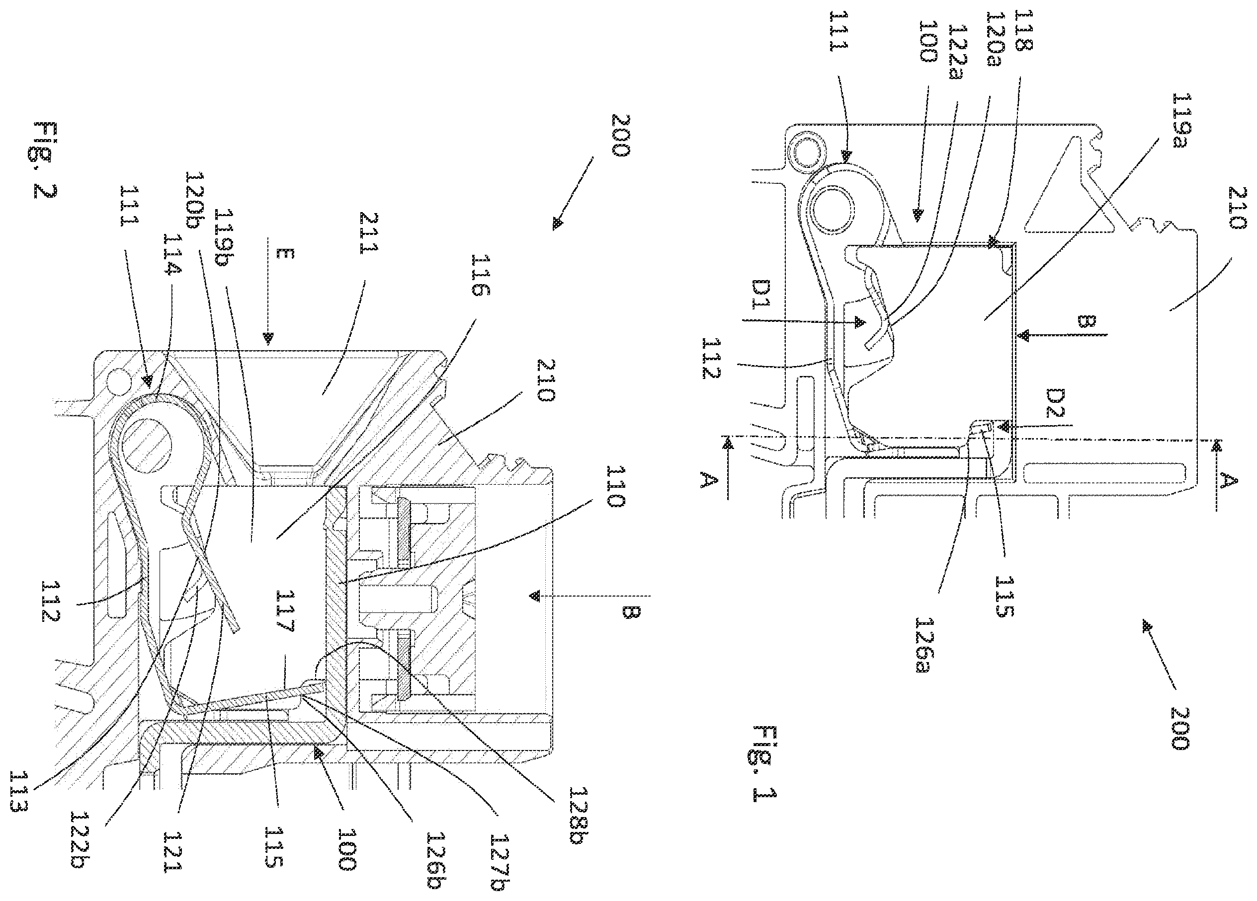 Patent US12562512 Figure 1 – Connection assembly, connection clamp and electronic device