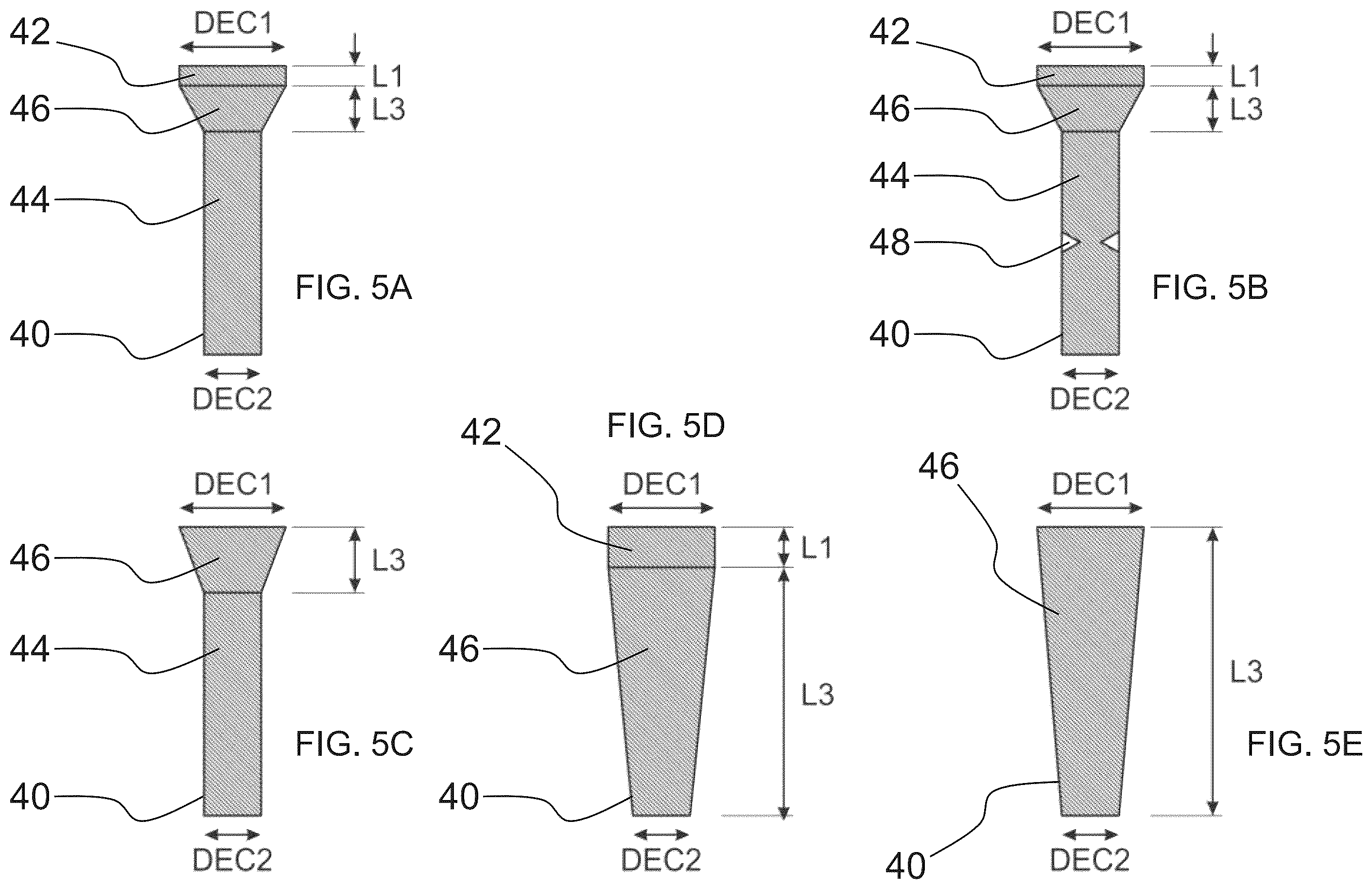 Patent US12562514 Figure 5 – Electrical feedthrough