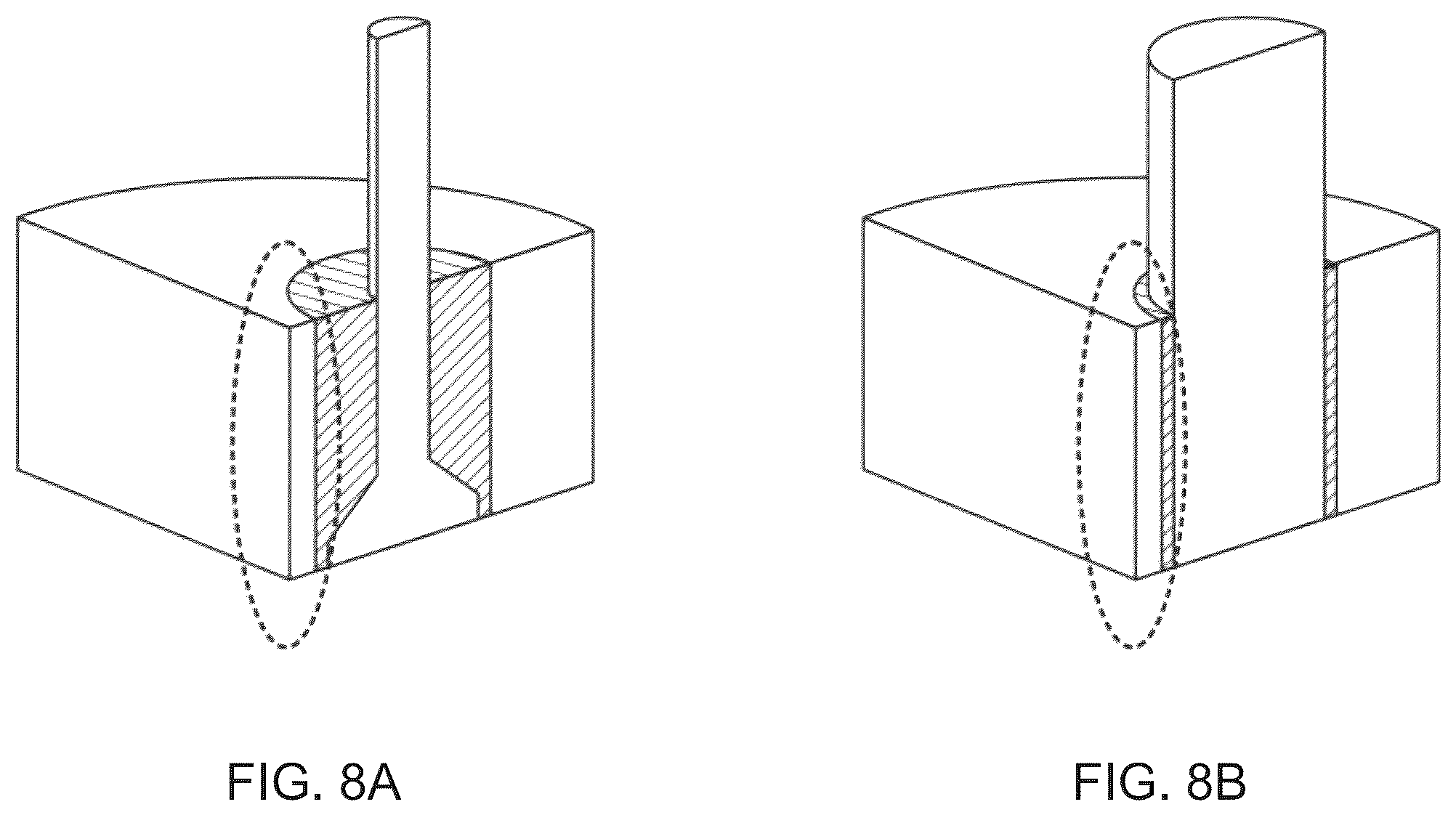 Patent US12562514 Figure 8 – Electrical feedthrough