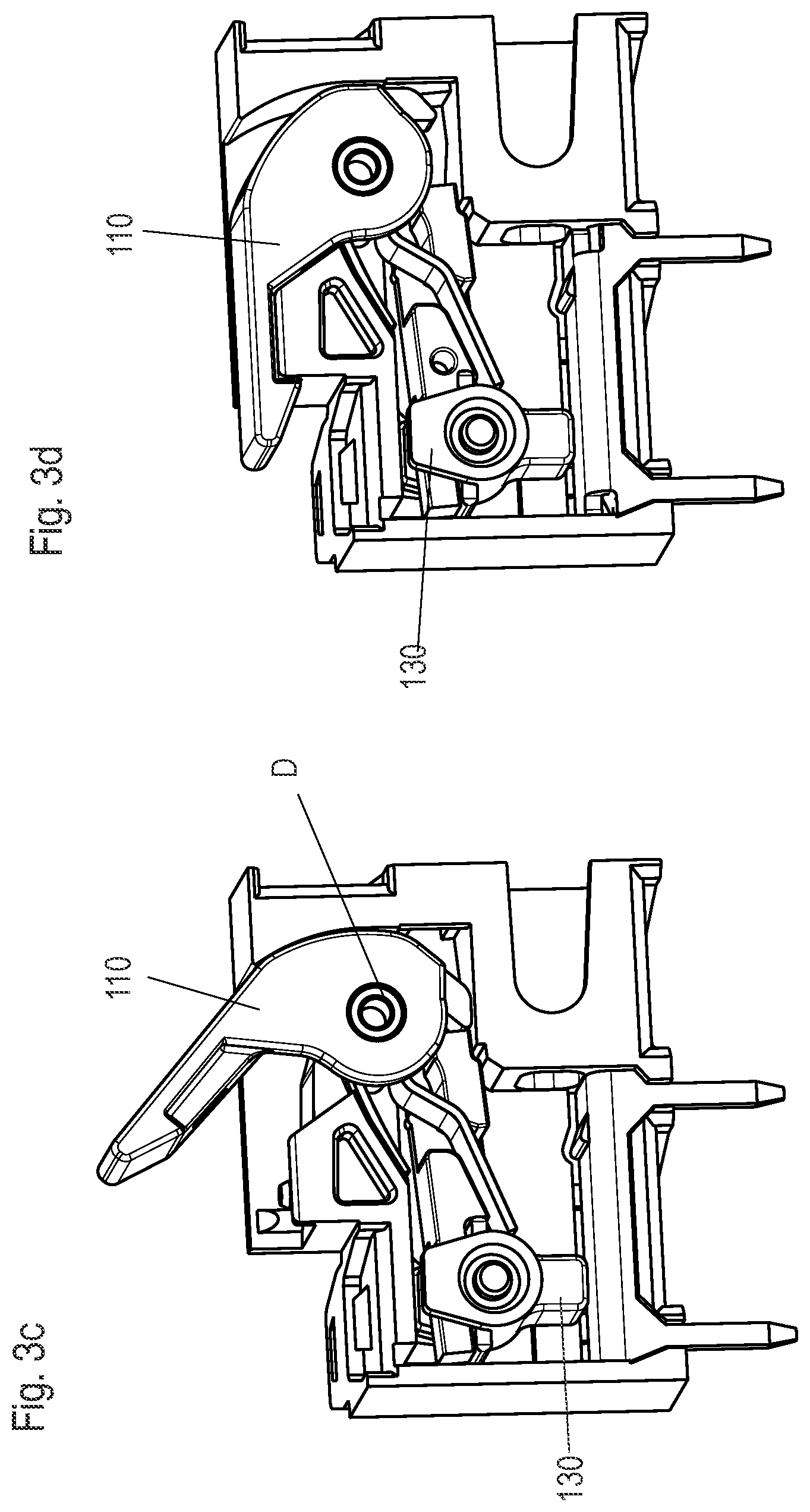 Patent US12562517 Figure 7 – Plug-in terminal, plug connector and row of plug connectors