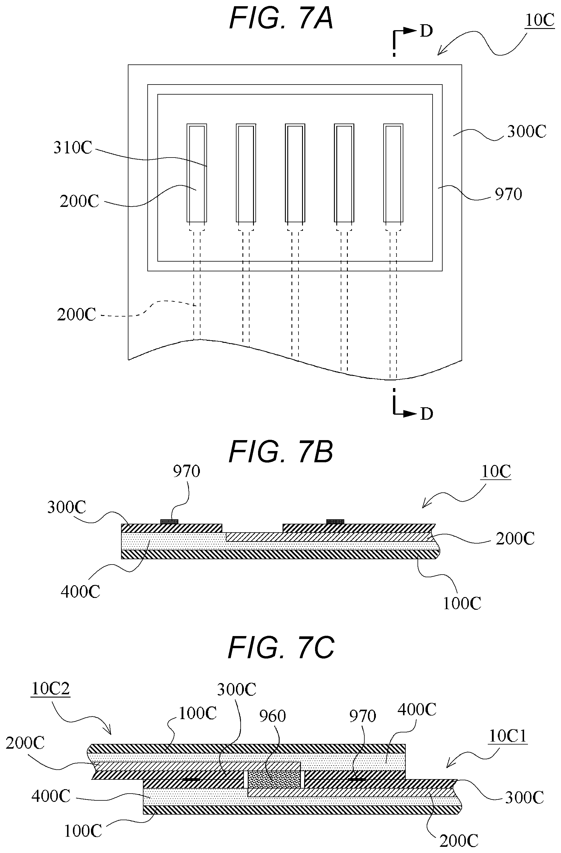 Patent US12562518 Figure 7 – Flexible printed circuit connection structure