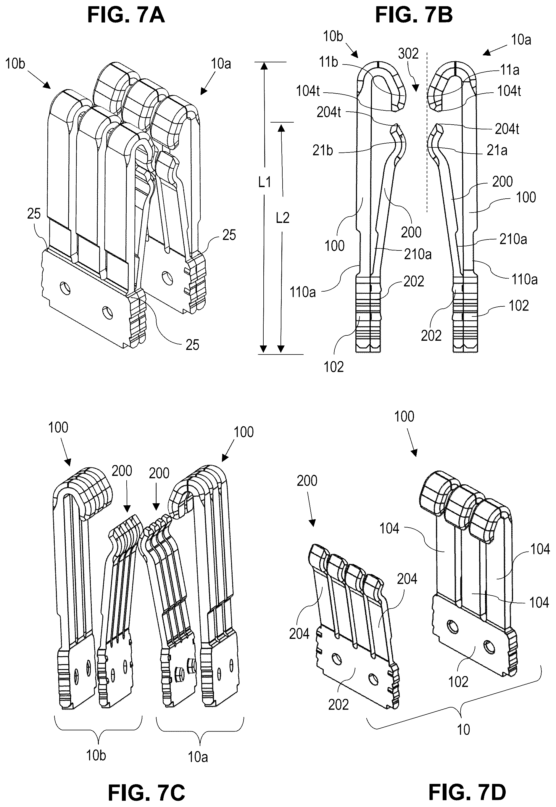 Patent US12562519 Figure 8 – Terminal for electrical connector, electrical connector and method of manufacturing the same