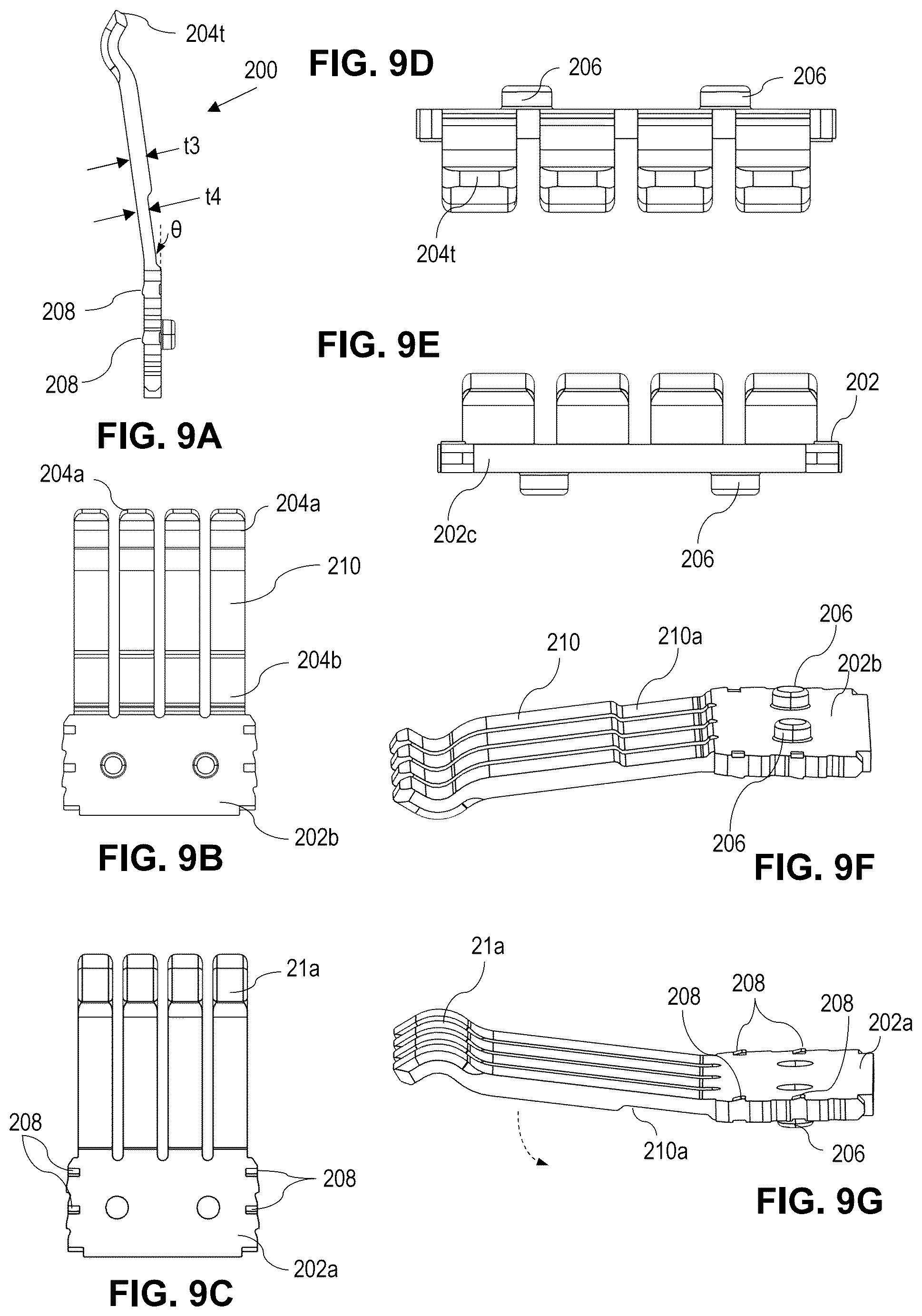 Patent US12562519 Figure 10 – Terminal for electrical connector, electrical connector and method of manufacturing the same