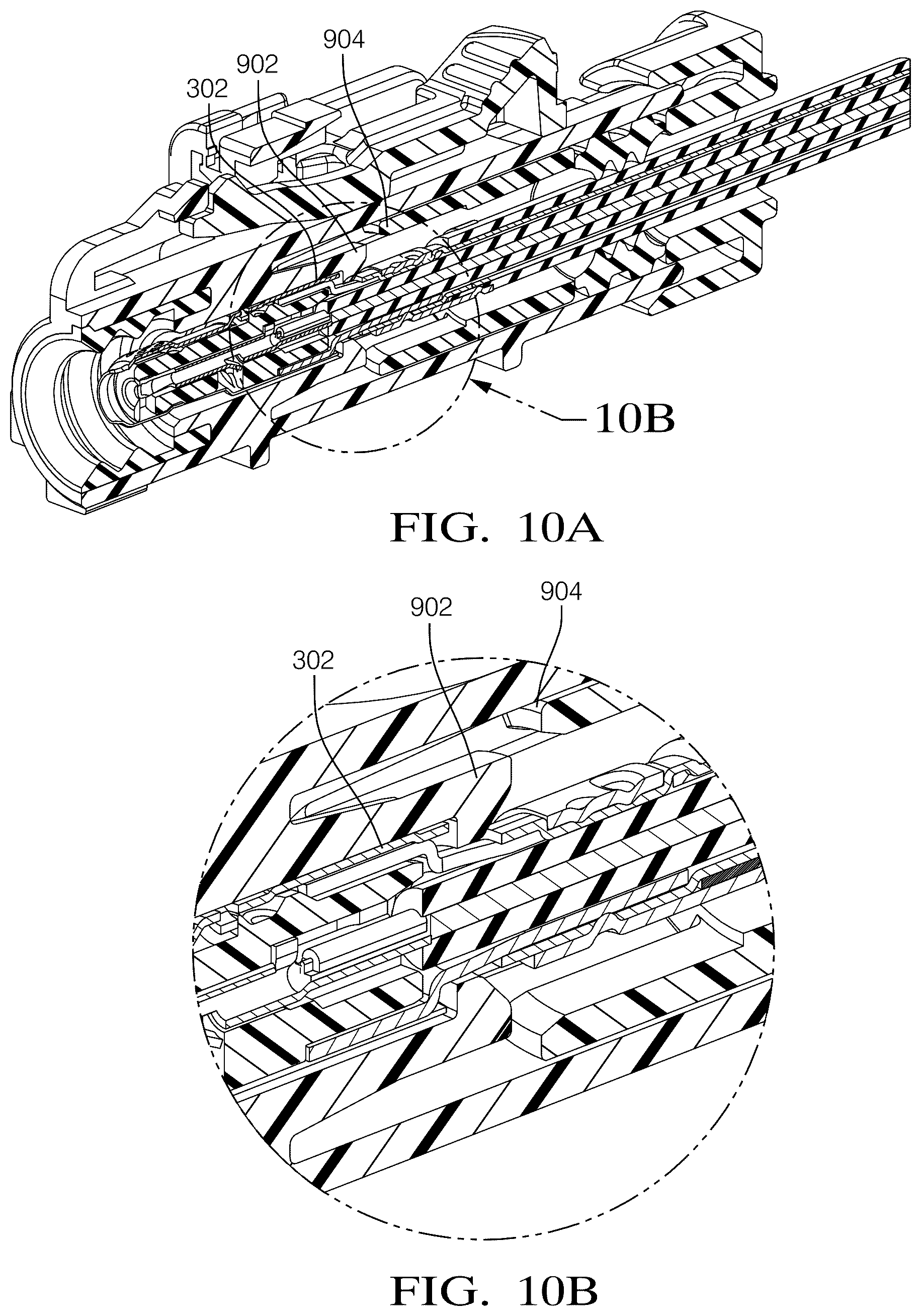 Patent US12562520 Figure 9 – Connector assembly with terminal position assurance and blocking feature