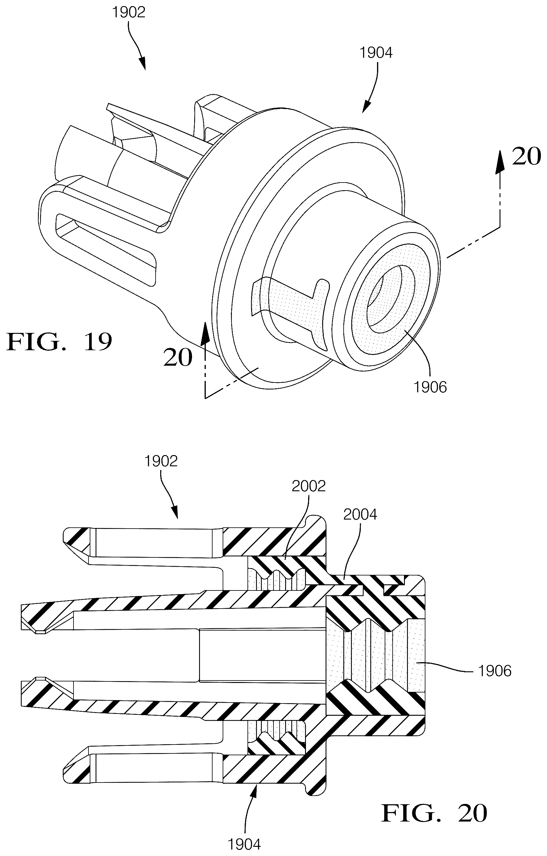 Patent US12562520 Figure 16 – Connector assembly with terminal position assurance and blocking feature