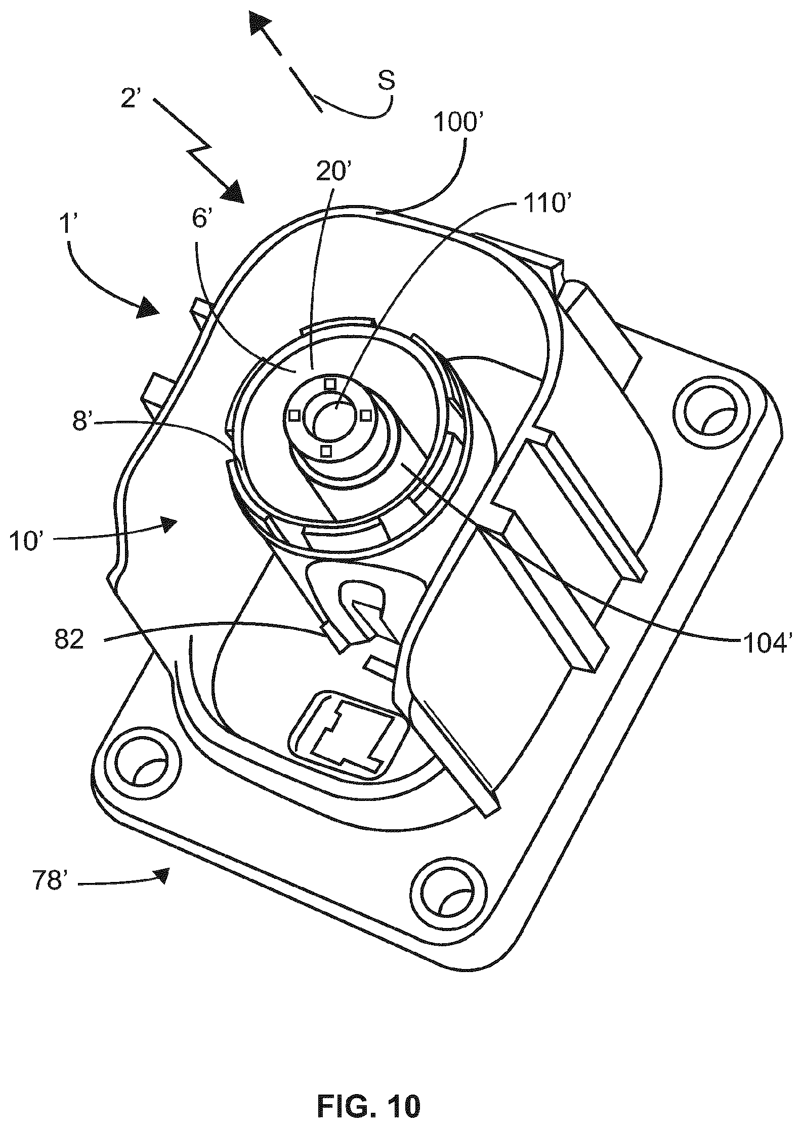 Patent US12562526 Figure 10 – Contact pin with a cooling channel system and electrical plug with such a contact pin