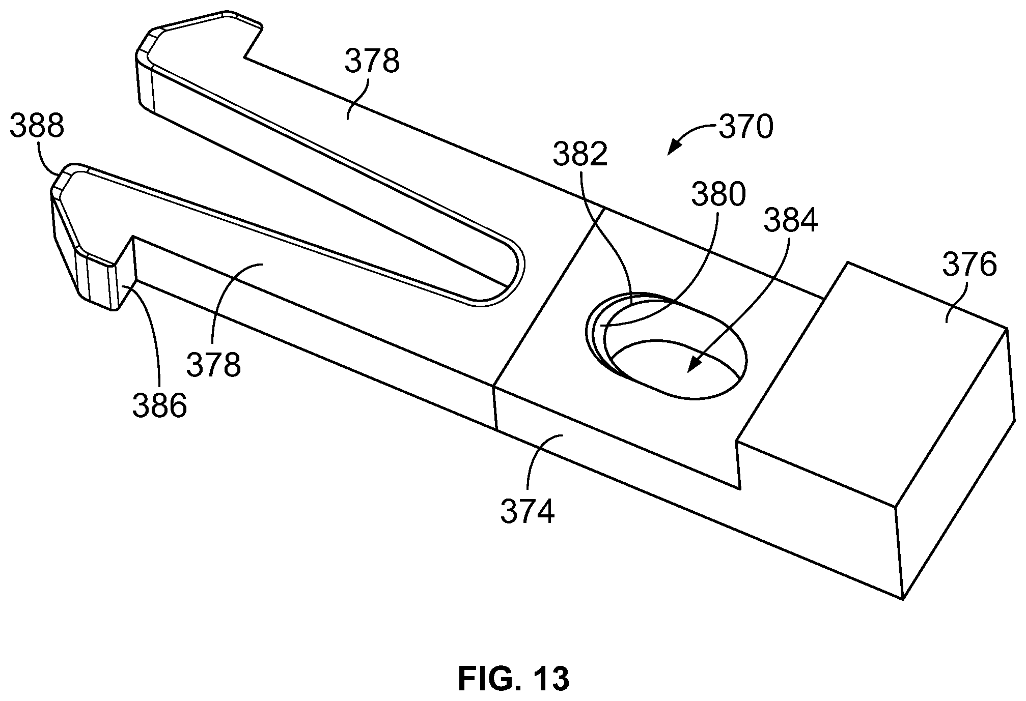 Patent US12562527 Figure 11 – Socket connector for a connector system having a latch for latching to a pin coupled to the socket connector
