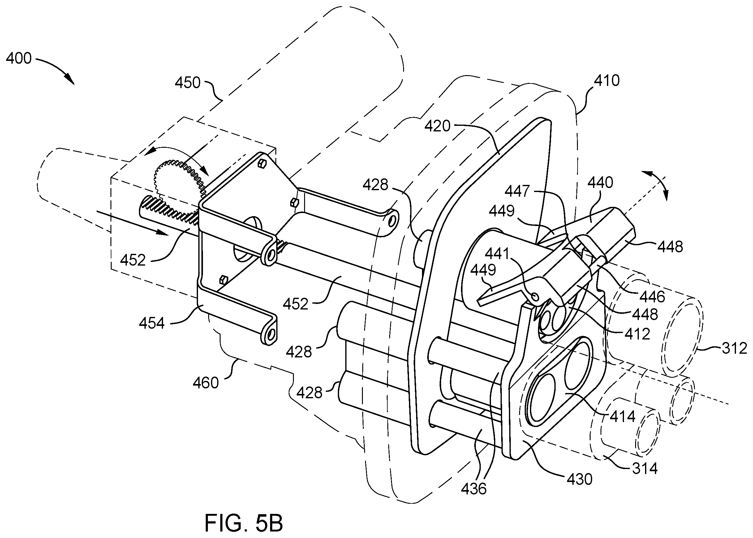 Patent US12562529 Figure 7 – Charging connector release mechanism