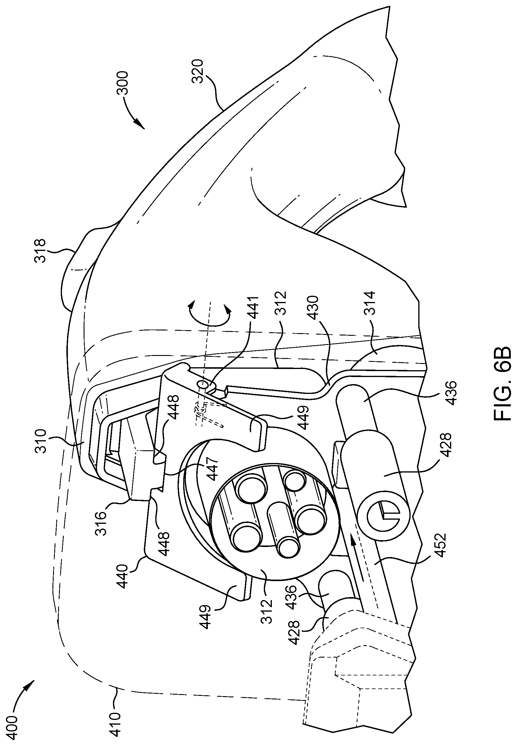 Patent US12562529 Figure 9 – Charging connector release mechanism