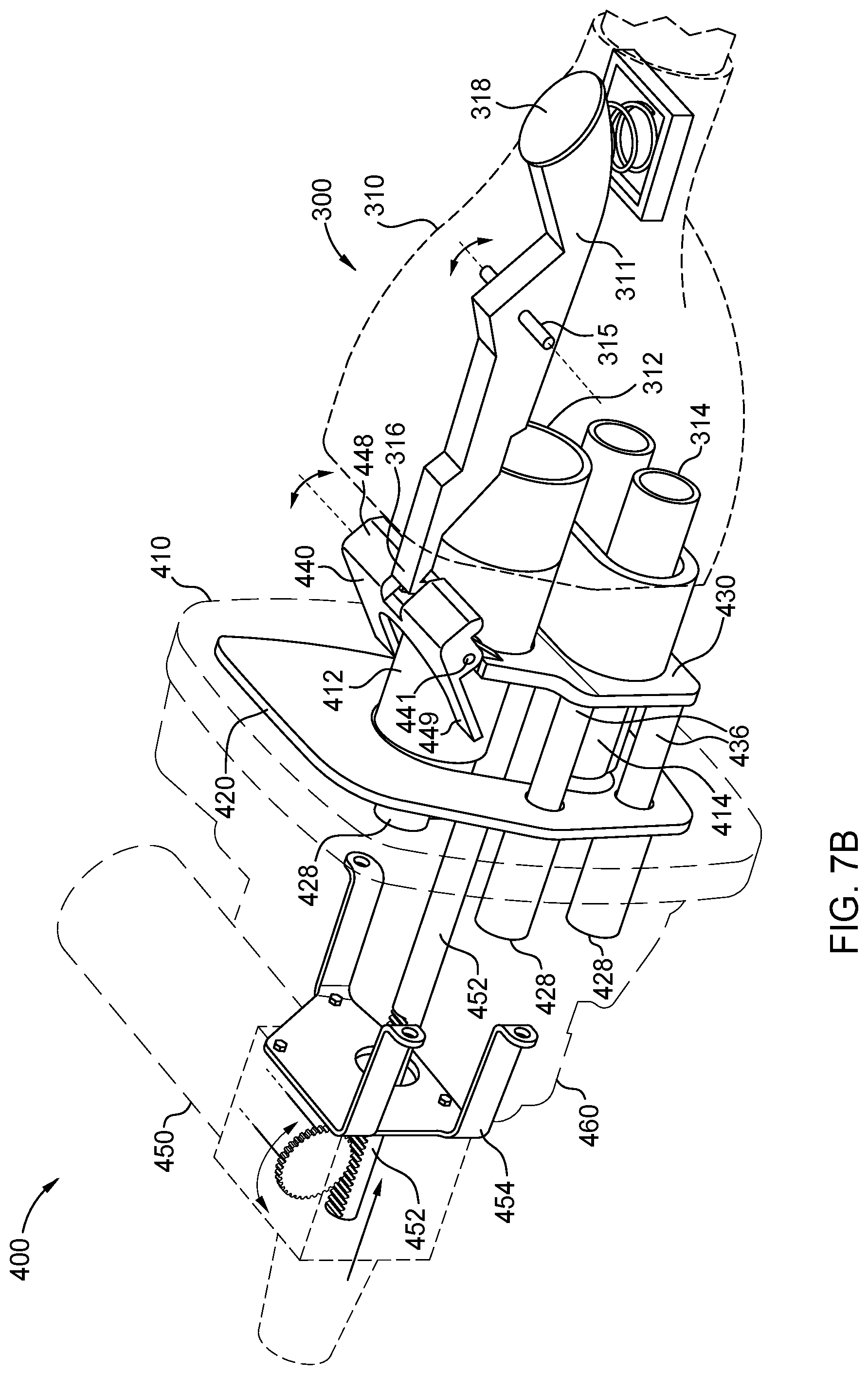 Patent US12562529 Figure 11 – Charging connector release mechanism