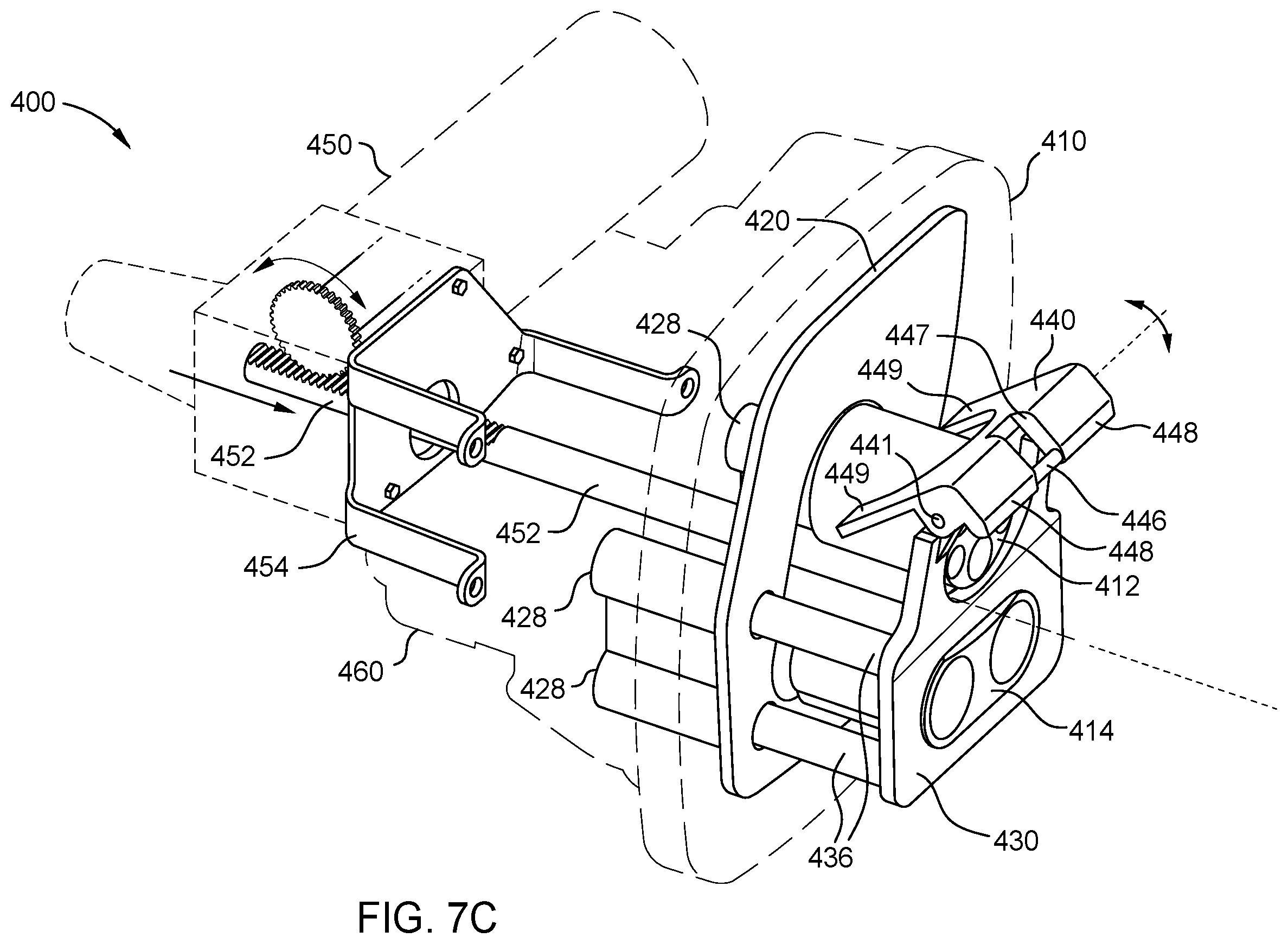 Patent US12562529 Figure 12 – Charging connector release mechanism