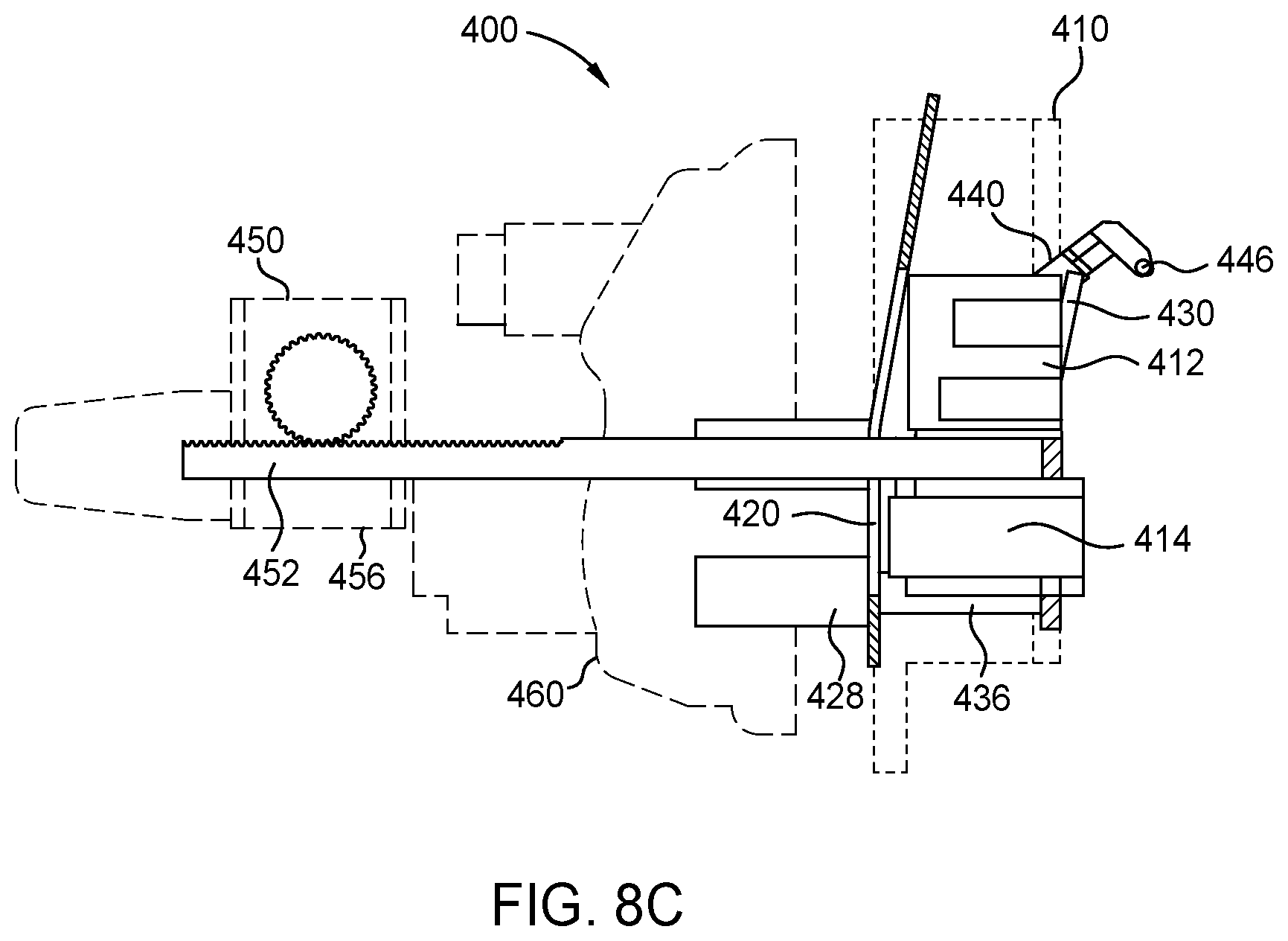 Patent US12562529 Figure 16 – Charging connector release mechanism