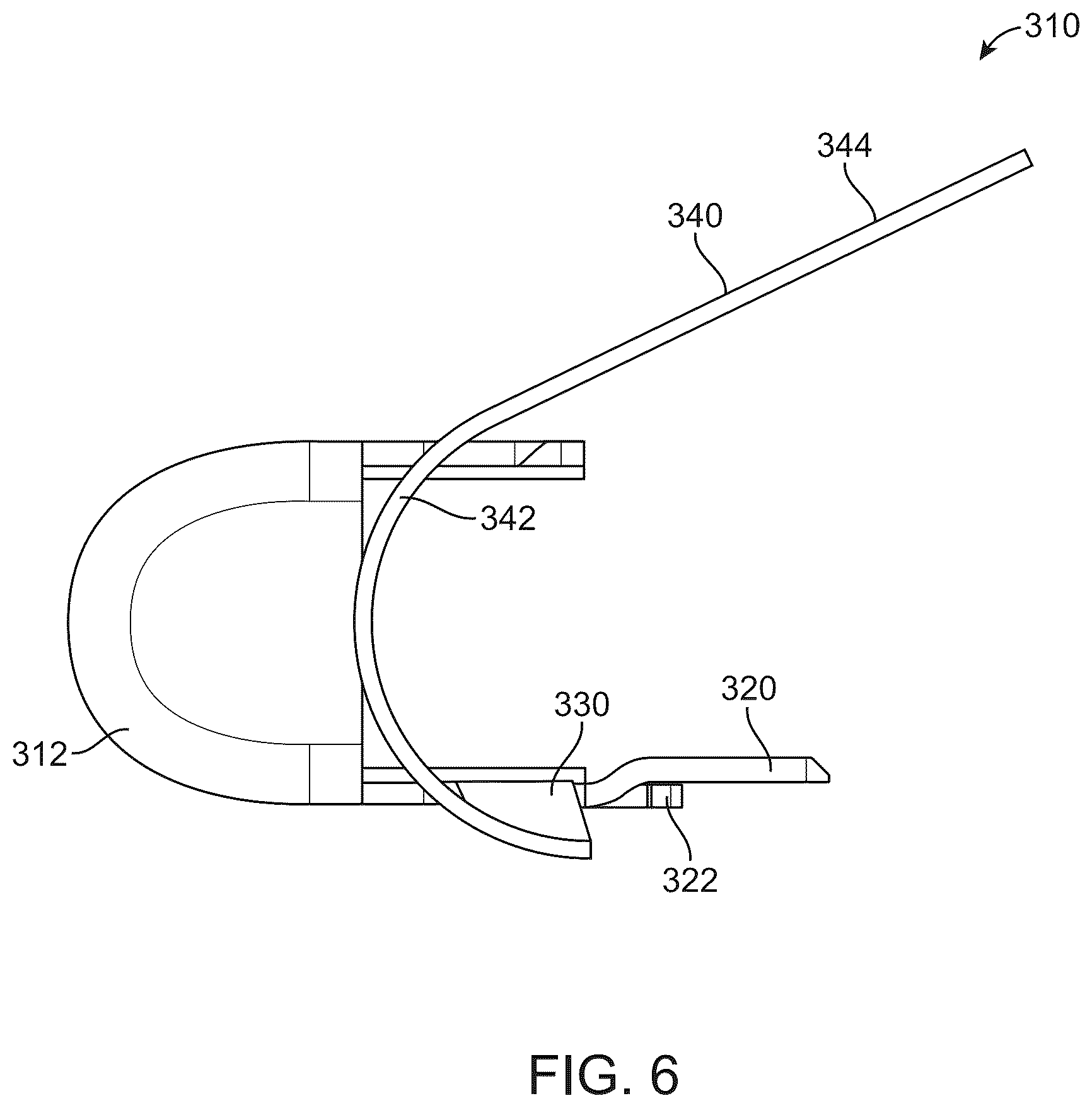 Patent US12562531 Figure 6 – EMI shield for simplified connector manufacturing