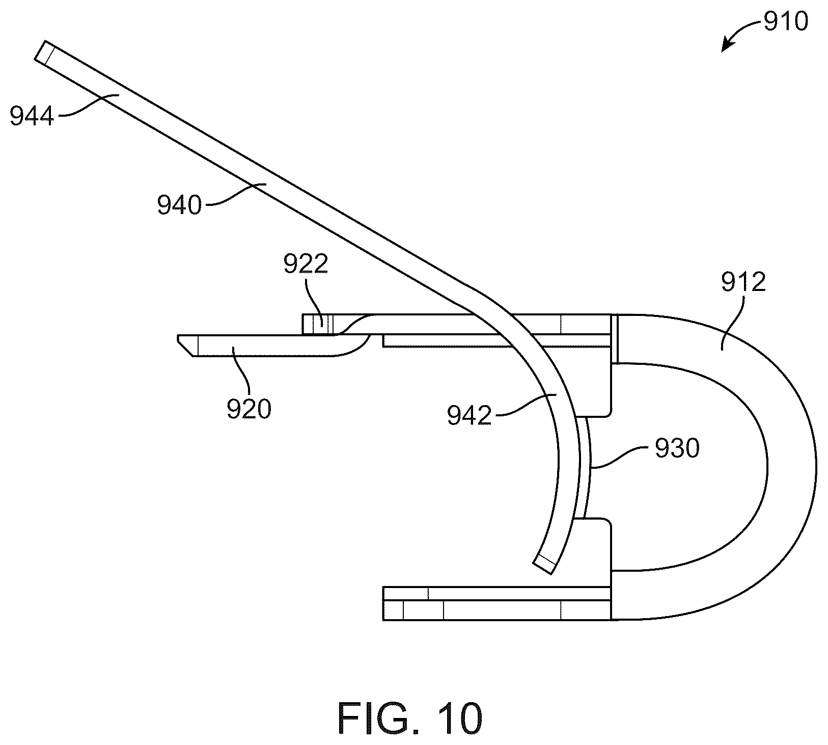 Patent US12562531 Figure 10 – EMI shield for simplified connector manufacturing