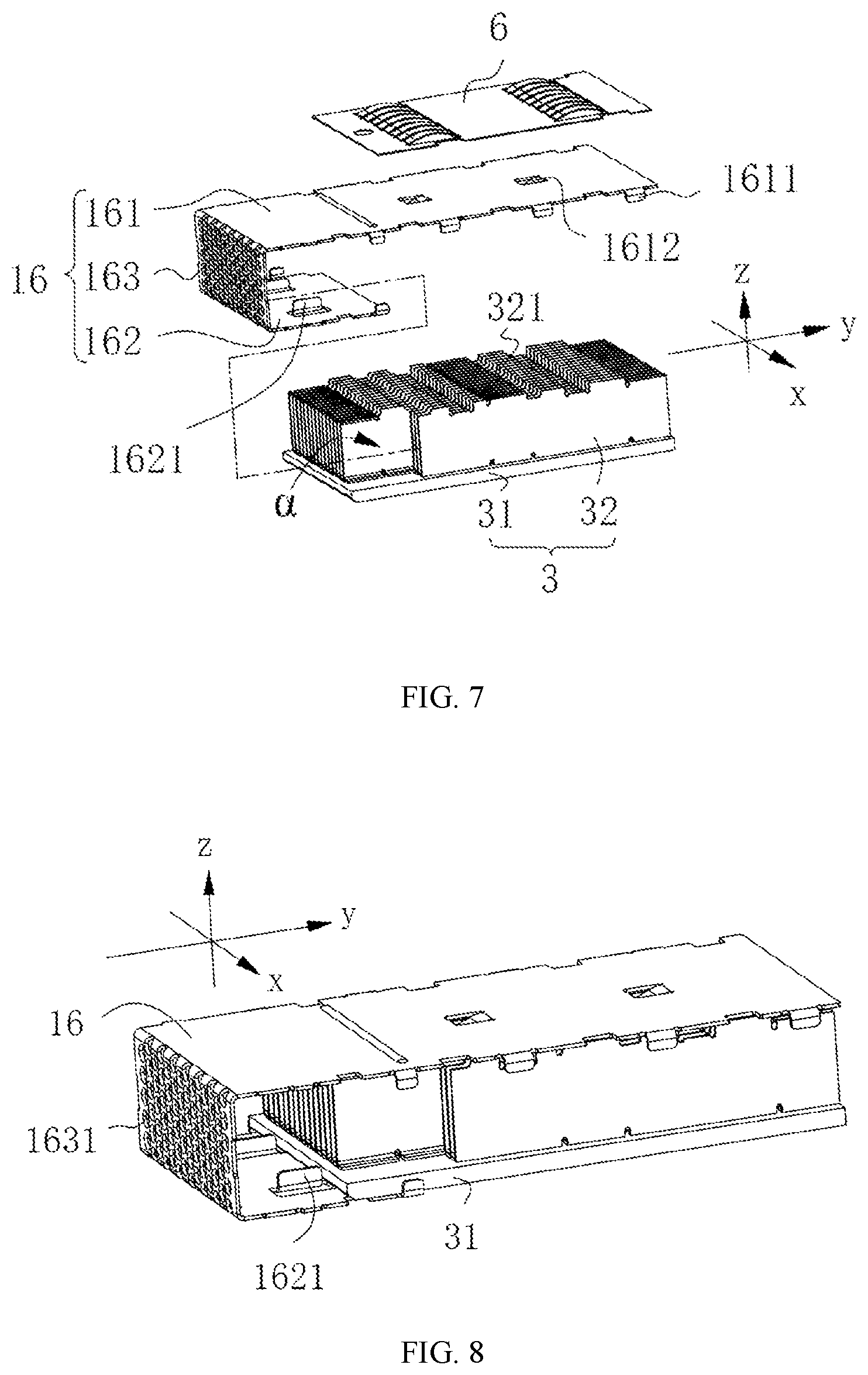 Patent US12562533 Figure 5 – Protective cage assembly, receptacle connector and connector assembly with improved light guide pipe