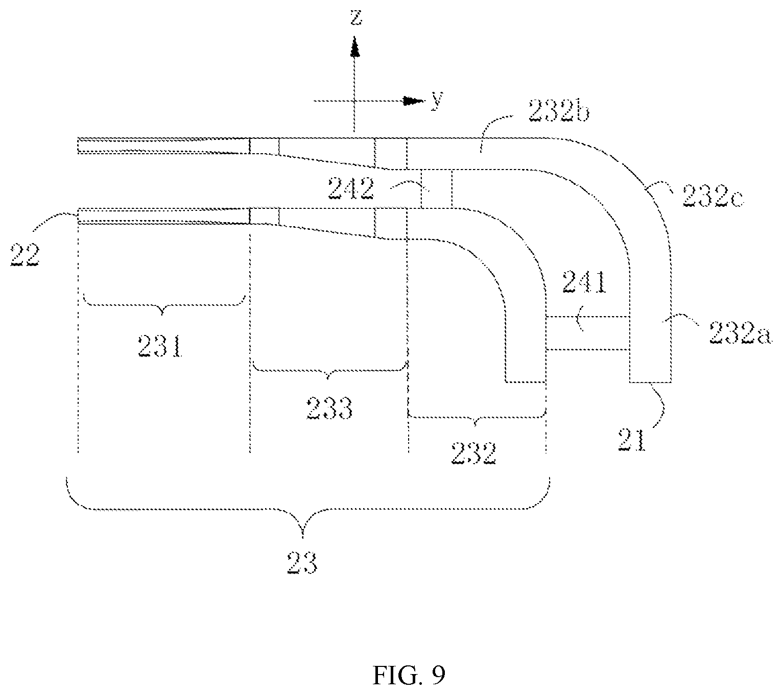 Patent US12562533 Figure 6 – Protective cage assembly, receptacle connector and connector assembly with improved light guide pipe