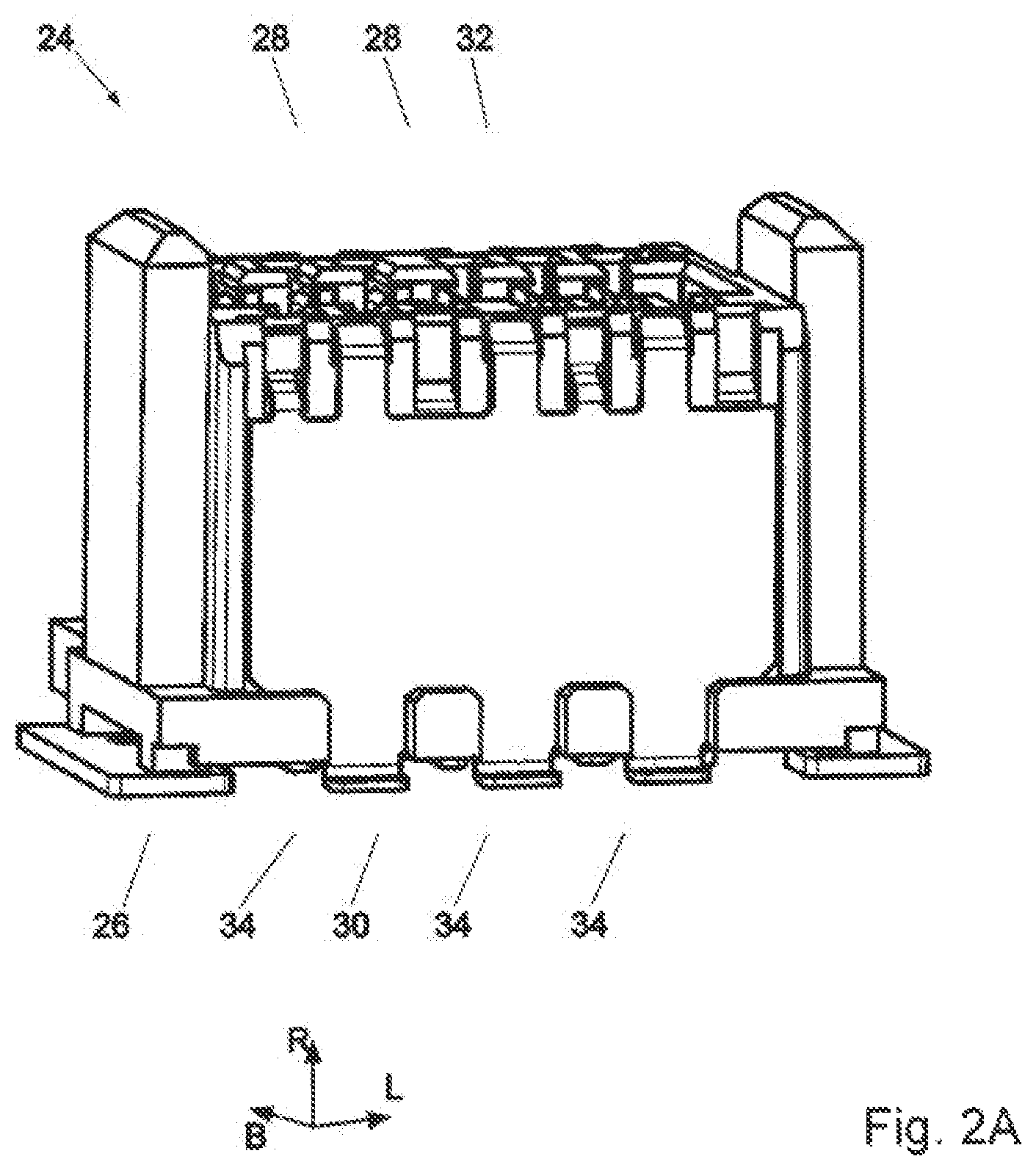 Patent US12562534 Figure 4 – Electrical plug connector with shield plate and guide element