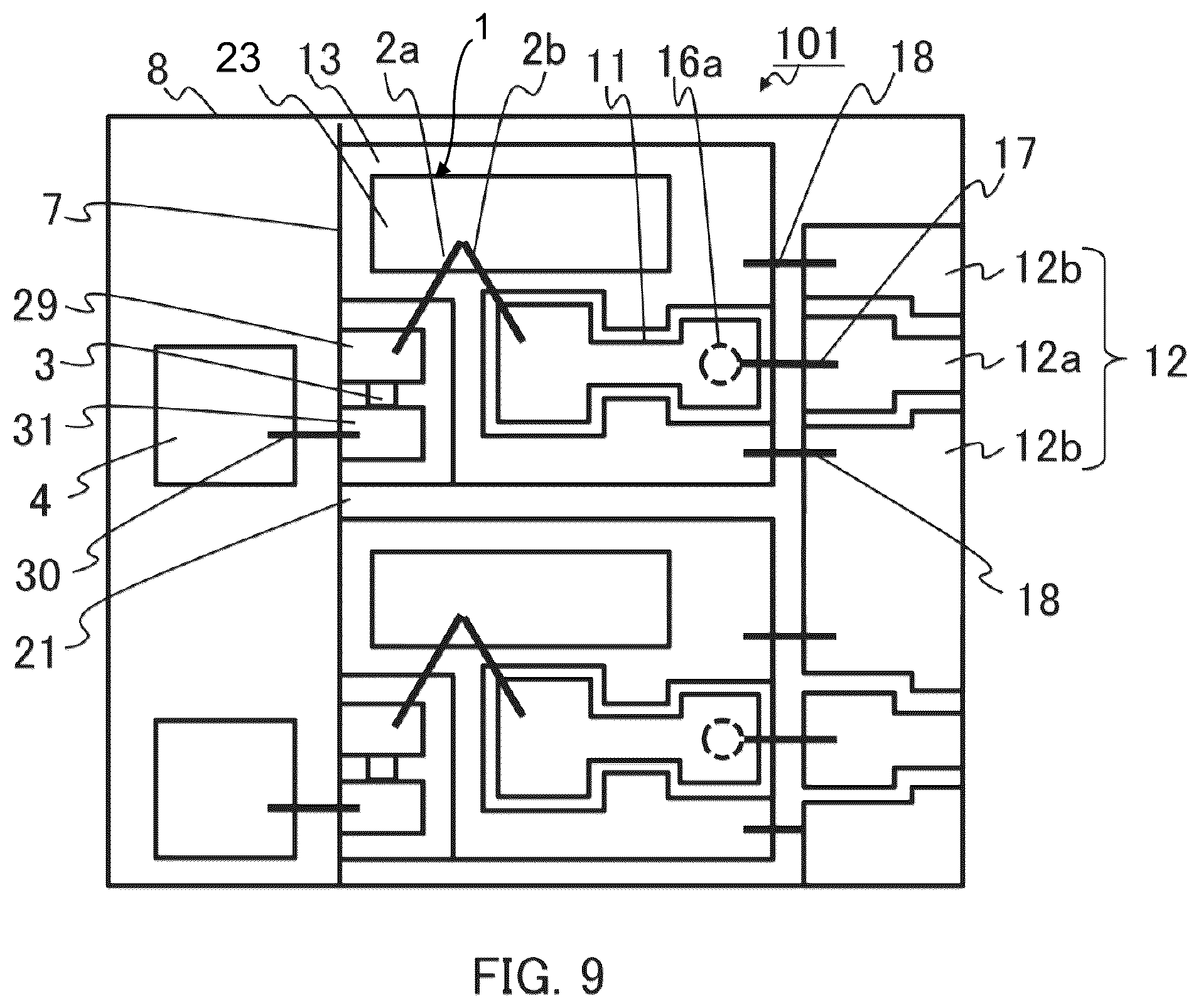 Patent US12562548 Figure 9 – Optical semiconductor device
