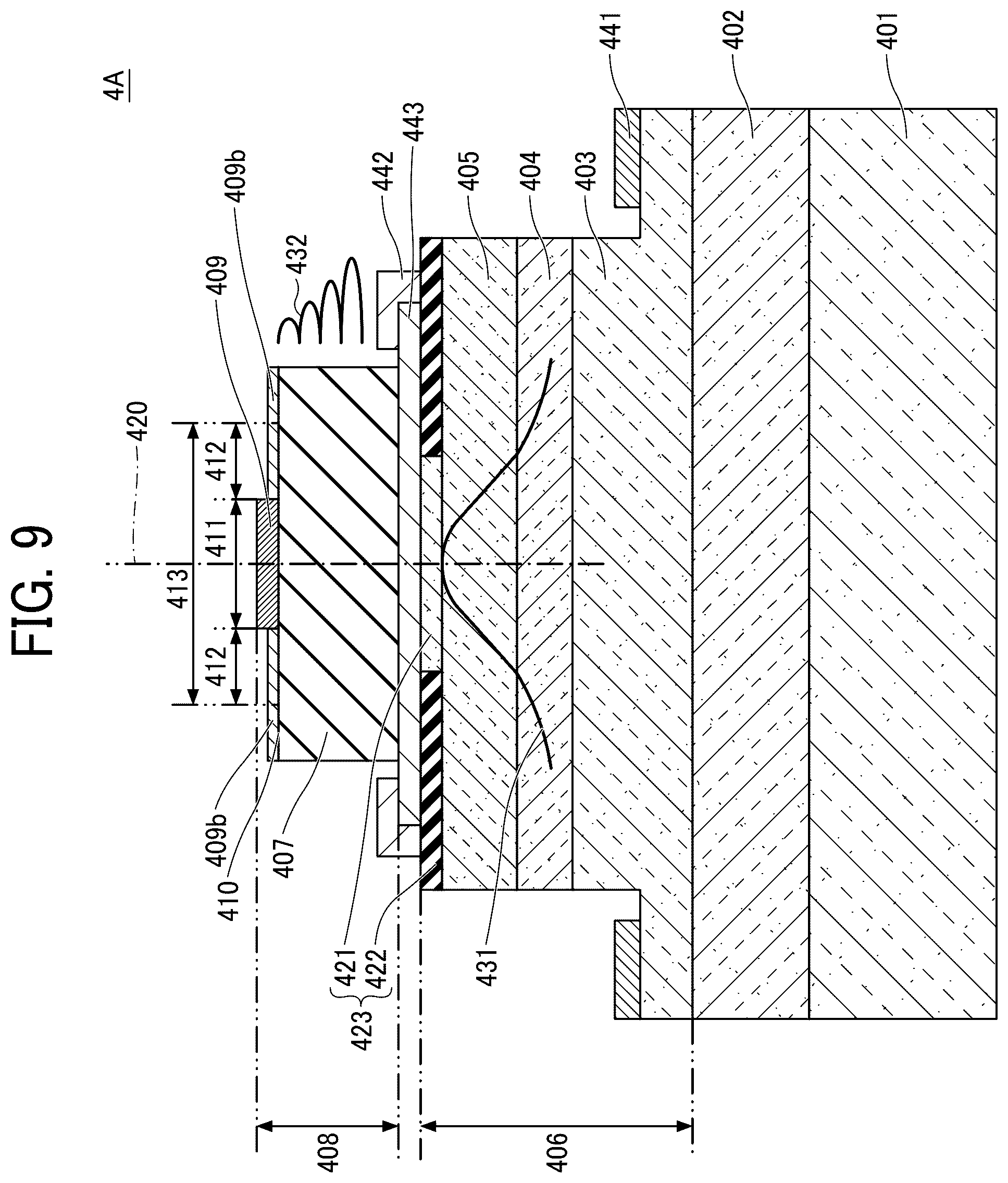 Patent US12562549 Figure 7 – Light emitting element, light source device, display device, head-mounted display, and biological information acquisition apparatus