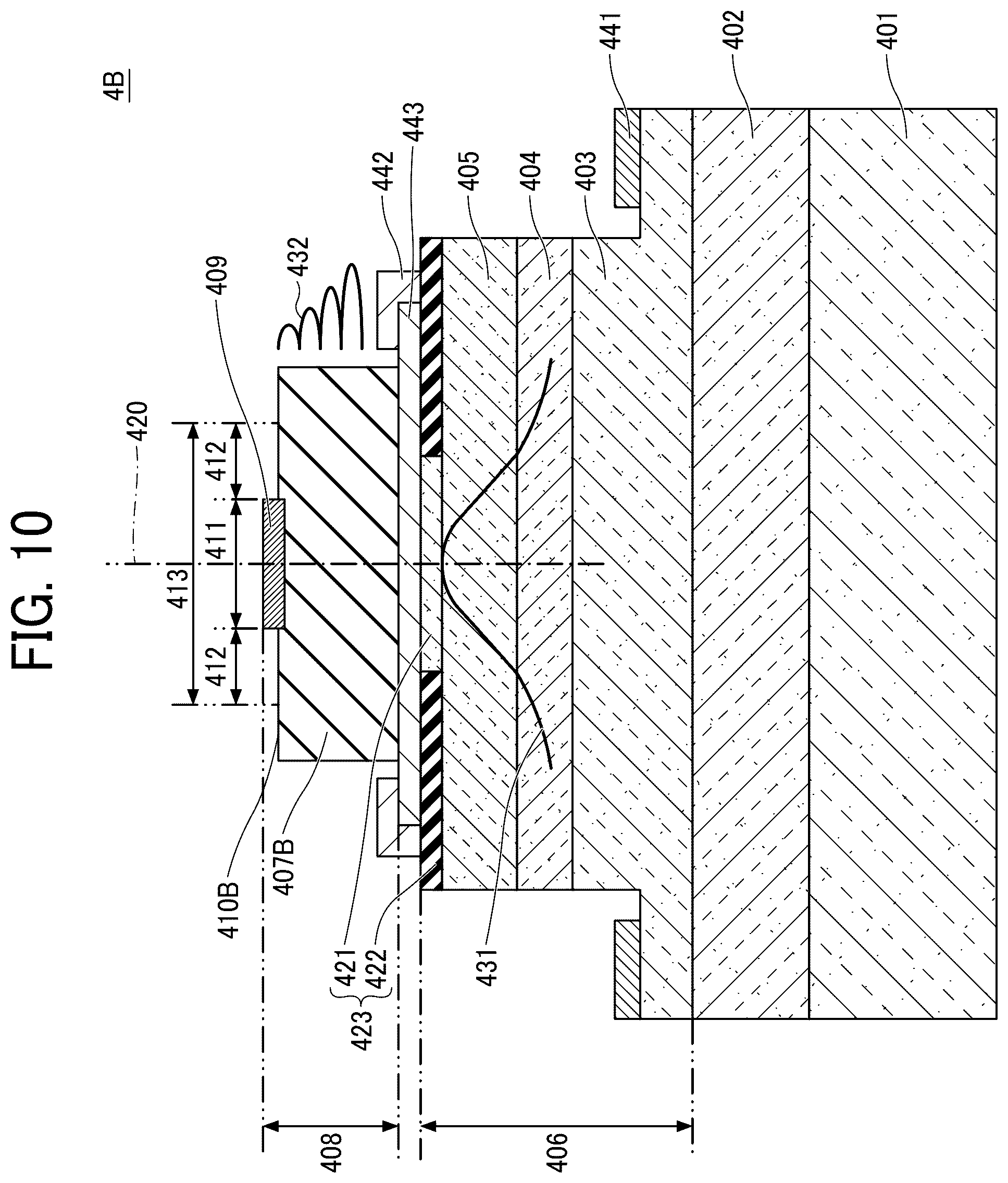 Patent US12562549 Figure 8 – Light emitting element, light source device, display device, head-mounted display, and biological information acquisition apparatus