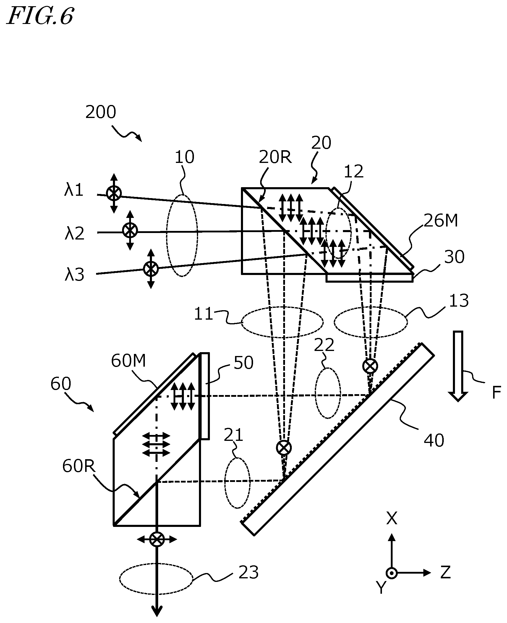 Patent US12562551 Figure 5 – Wavelength beam combining device, direct diode laser device, and laser processing machine