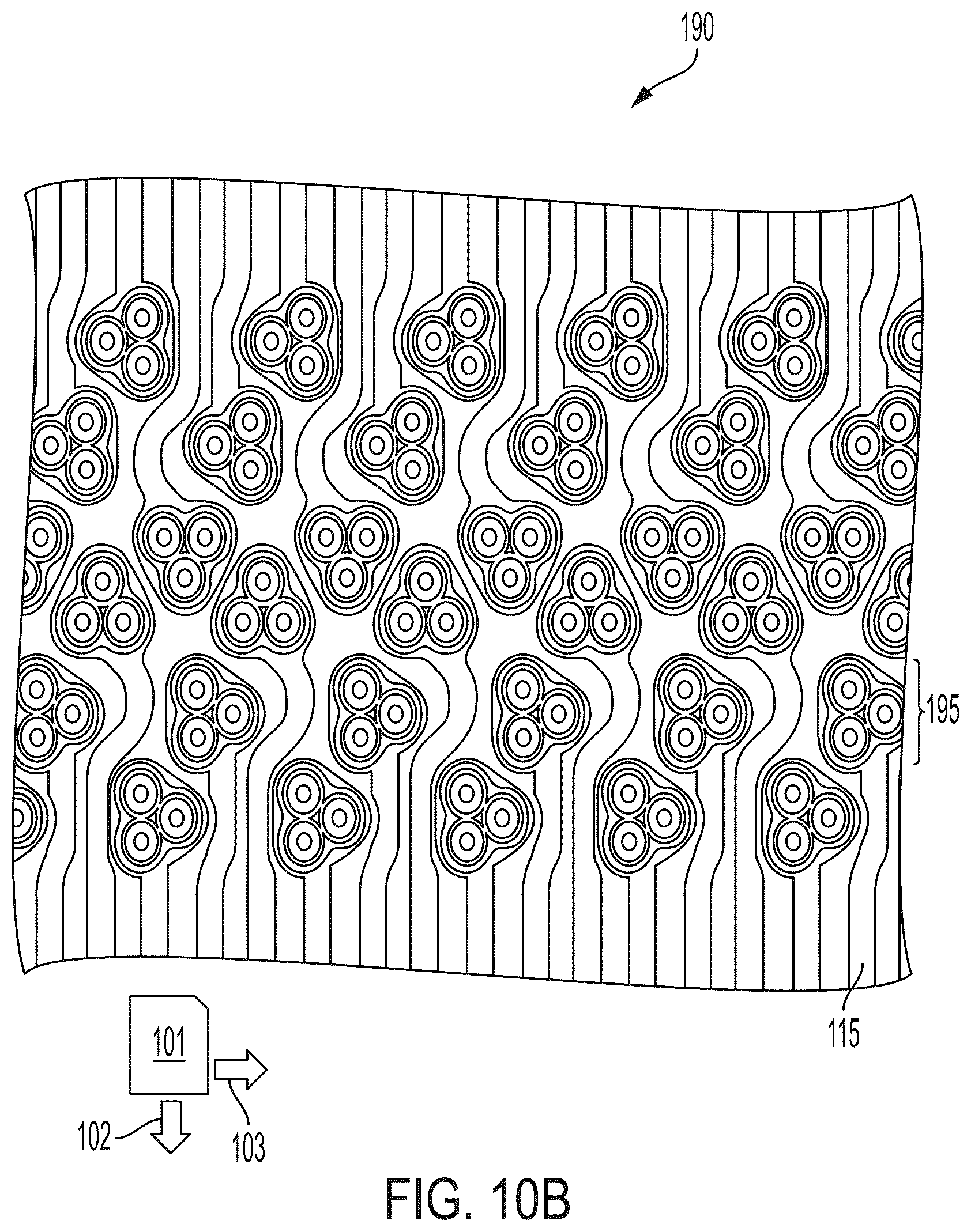 Patent US12562552 Figure 10 – Independently-addressable high power surface-emitting laser array with tight-pitch packing
