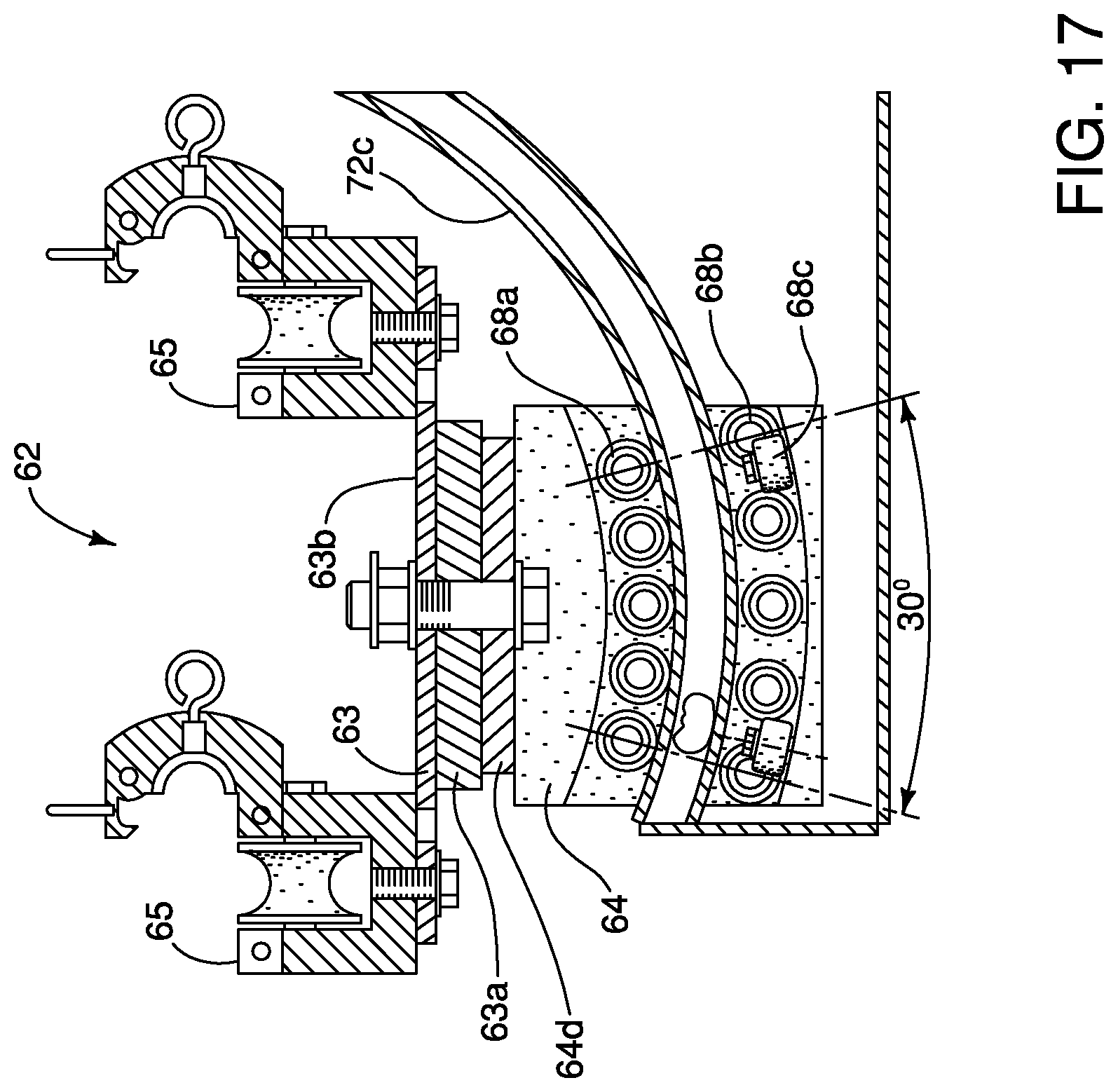 Patent US12562555 Figure 16 – Apparatus, system and method for lifting and manipulating conductors