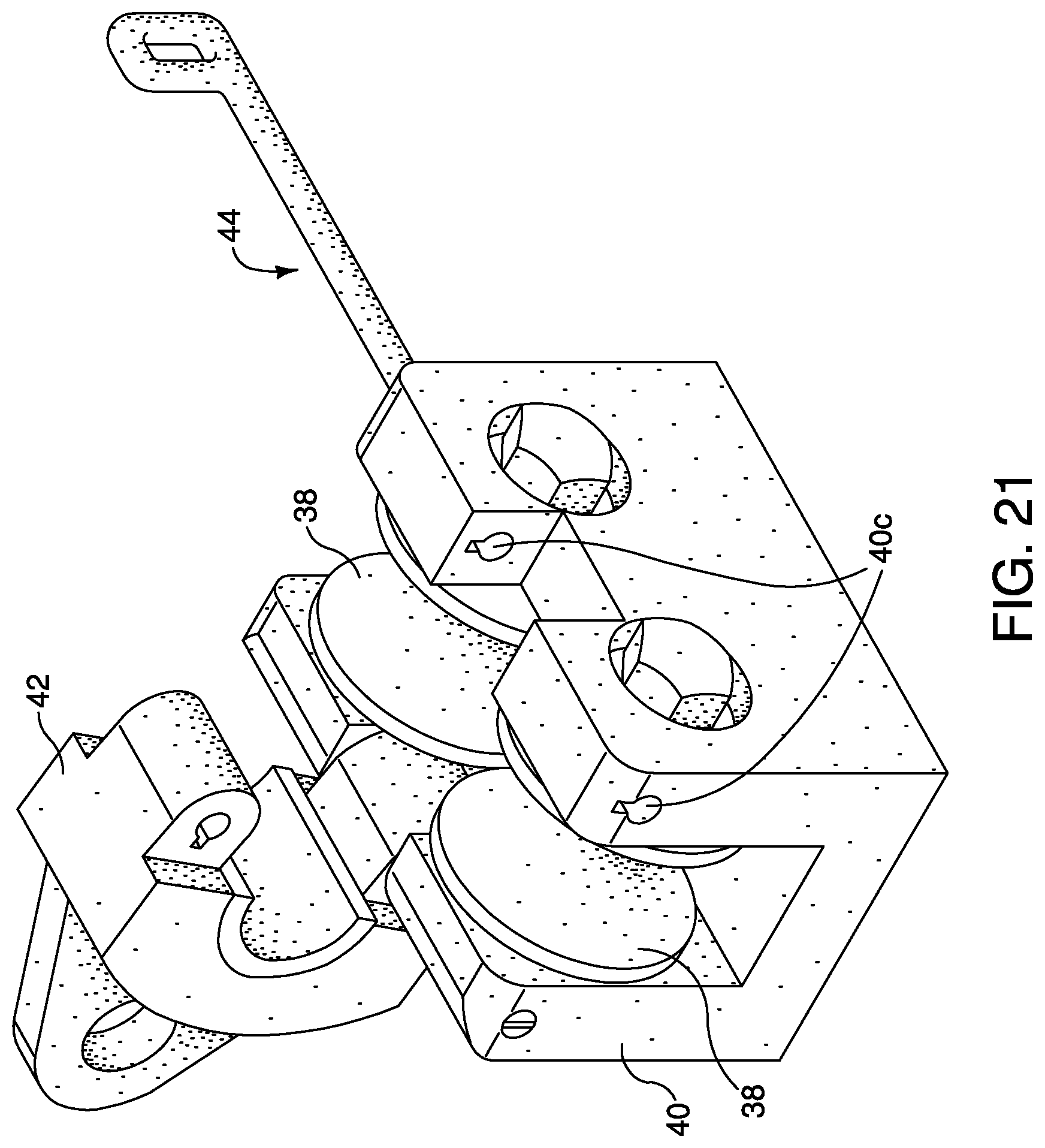 Patent US12562555 Figure 20 – Apparatus, system and method for lifting and manipulating conductors
