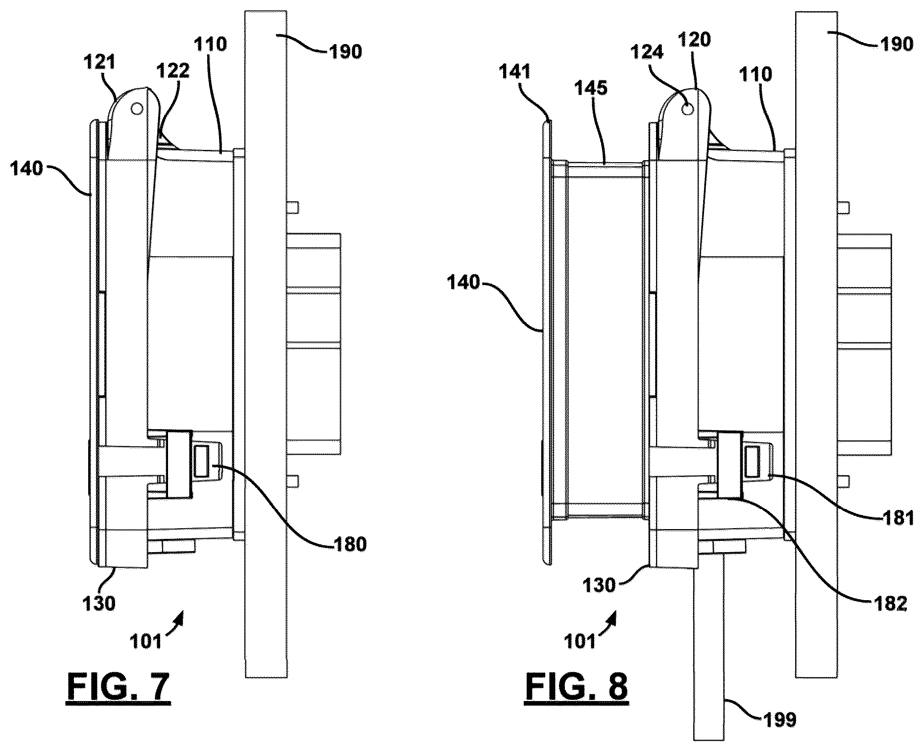 Patent US12562556 Figure 6 – Configurable electrical outlet cover enclosure