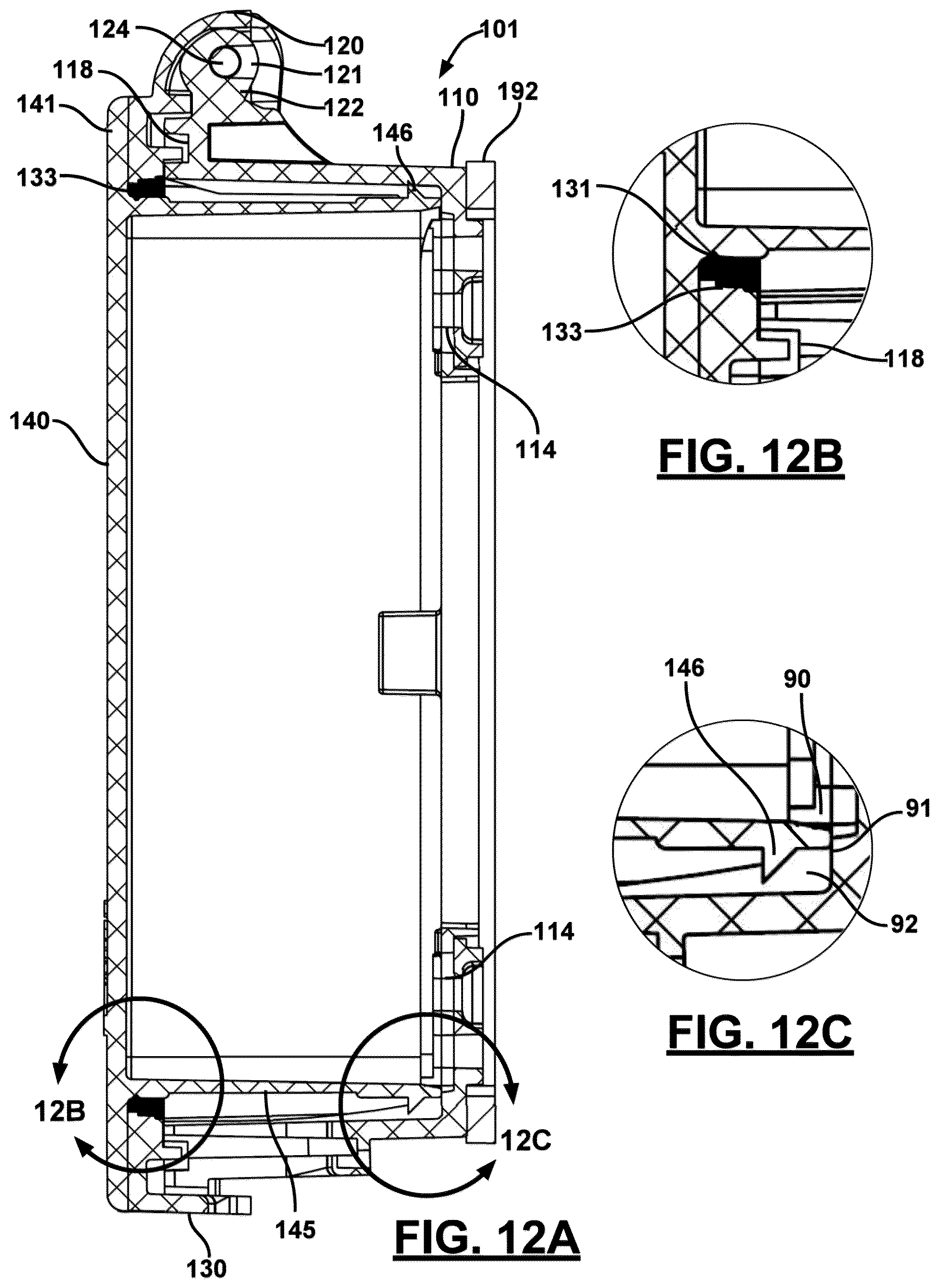 Patent US12562556 Figure 9 – Configurable electrical outlet cover enclosure