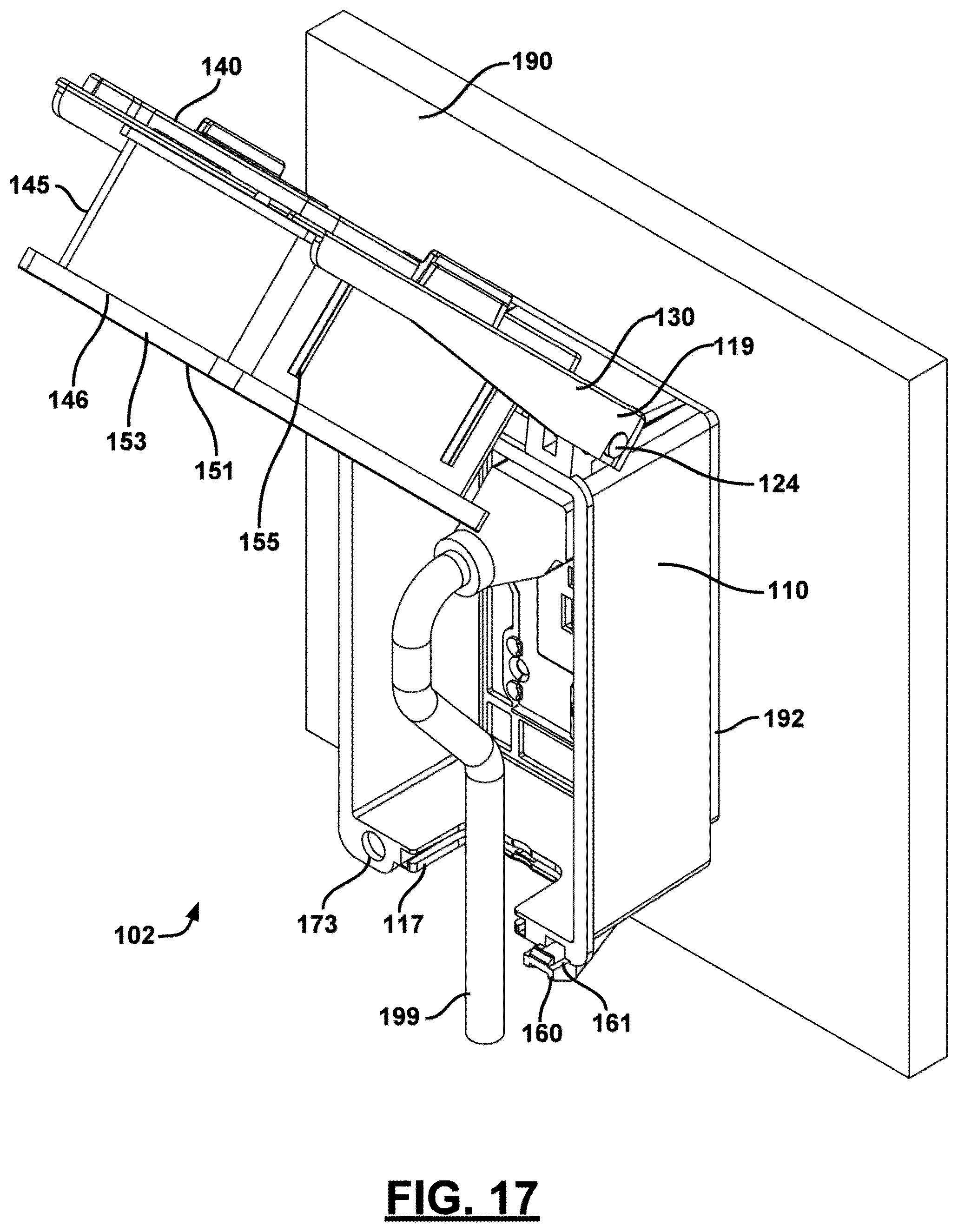 Patent US12562556 Figure 13 – Configurable electrical outlet cover enclosure