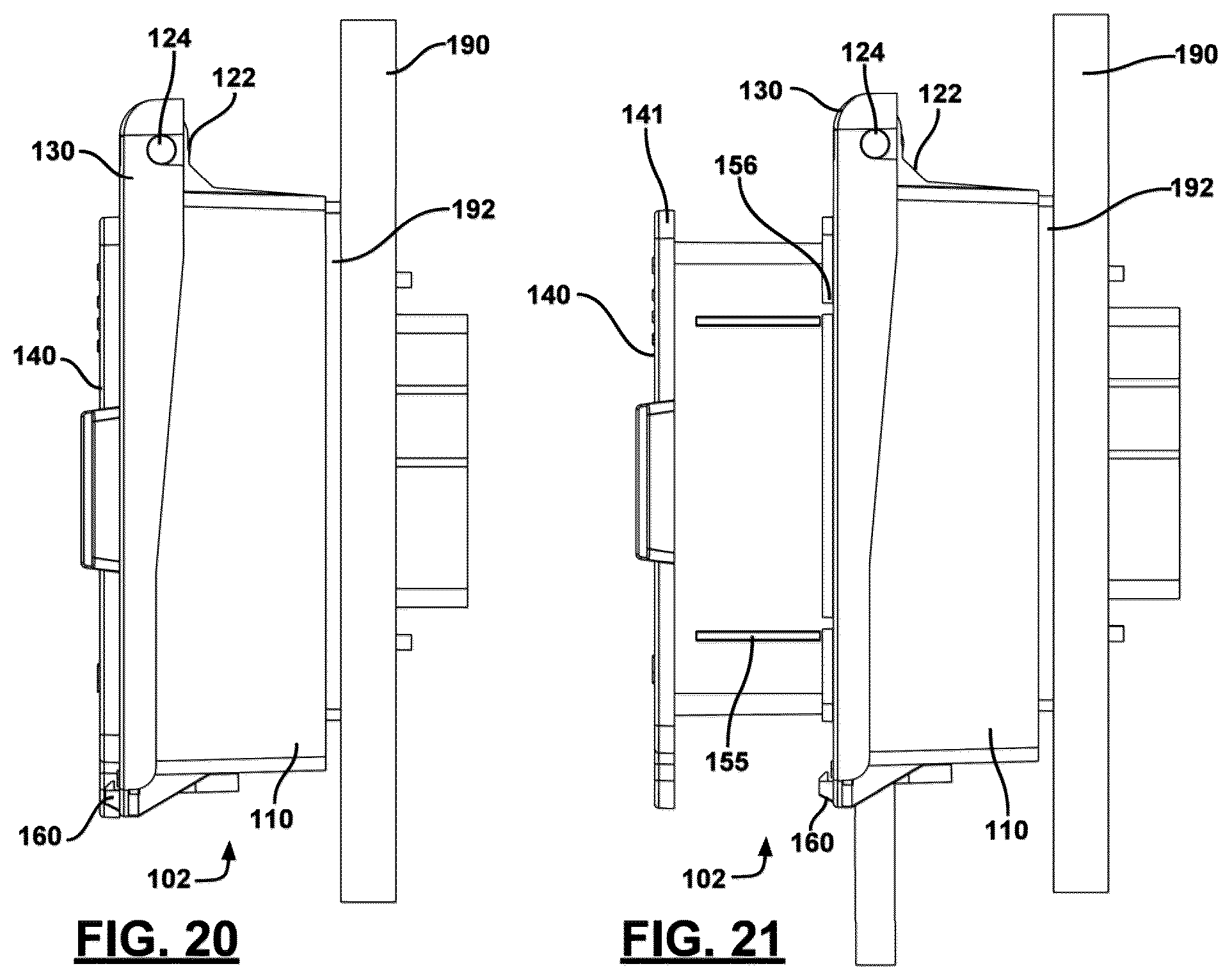 Patent US12562556 Figure 16 – Configurable electrical outlet cover enclosure