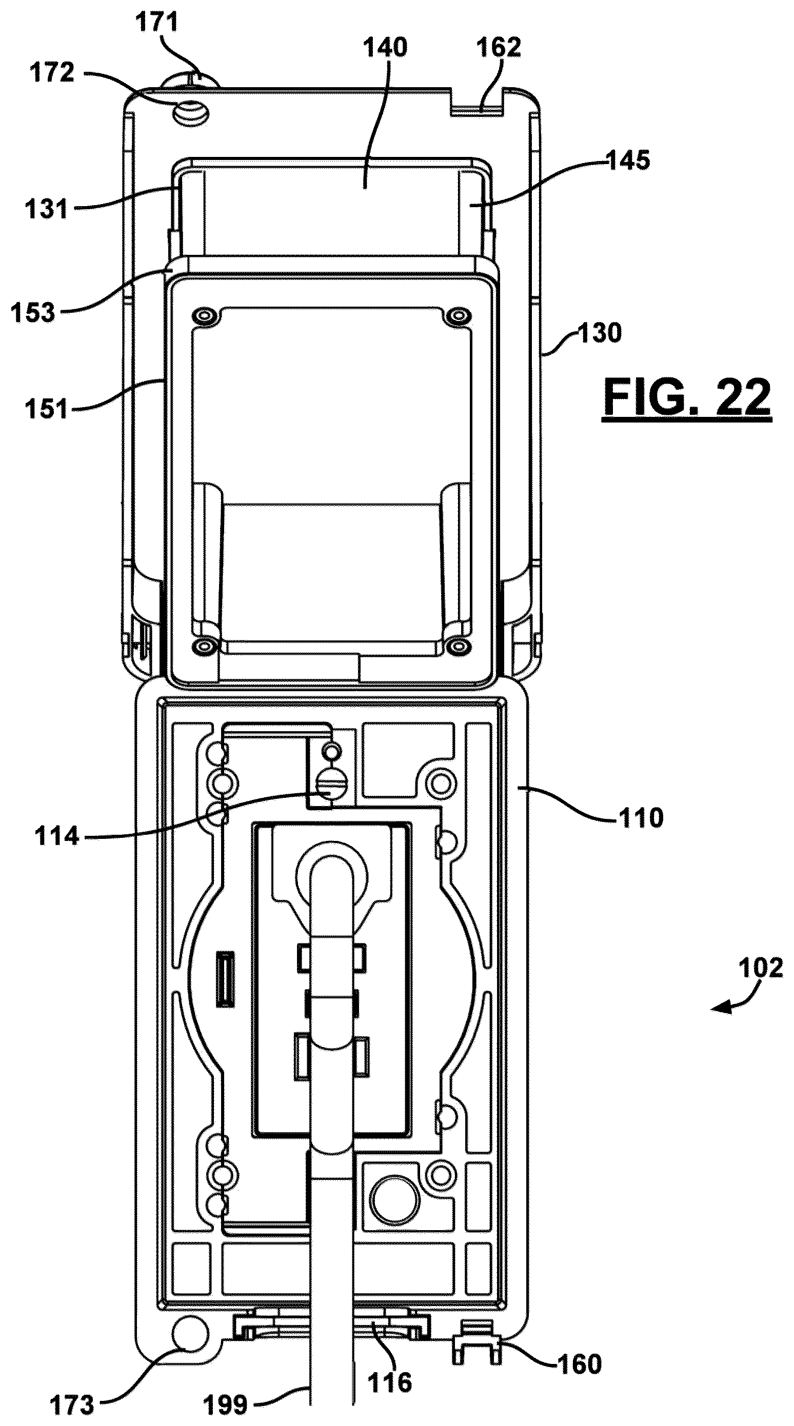 Patent US12562556 Figure 17 – Configurable electrical outlet cover enclosure