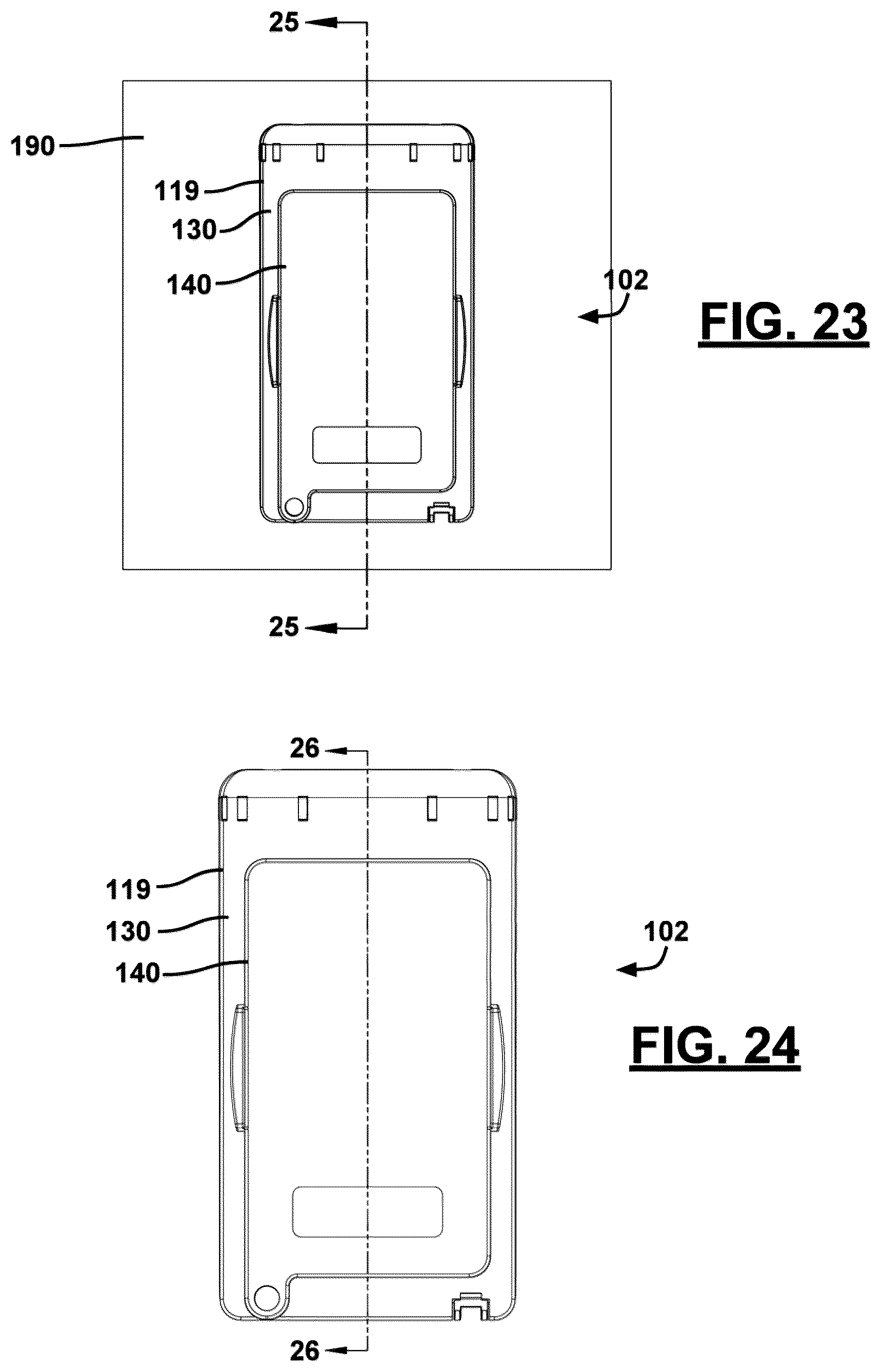 Patent US12562556 Figure 18 – Configurable electrical outlet cover enclosure
