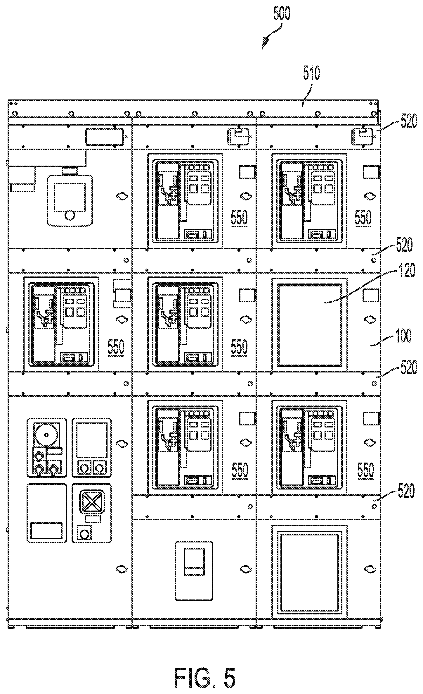 Patent US12562559 Figure 6 – Arc flash mitigation device
