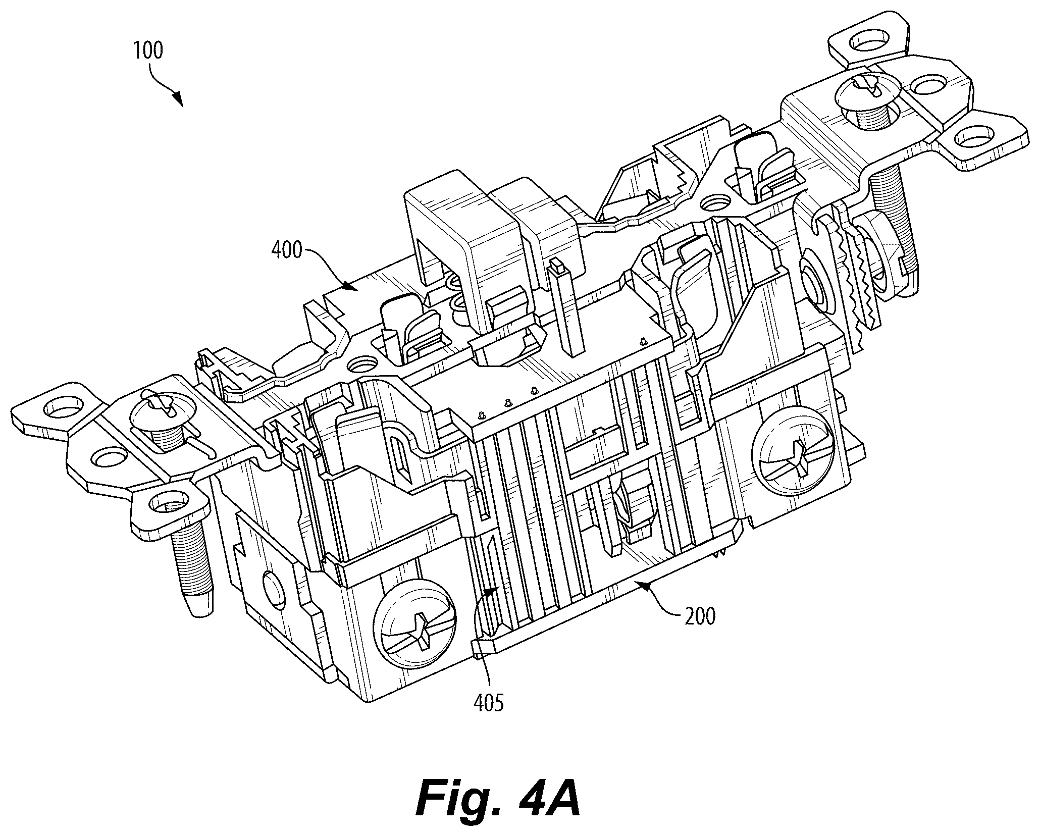 Patent US12562563 Figure 4 – Ground fault circuit interrupter with integrated controller
