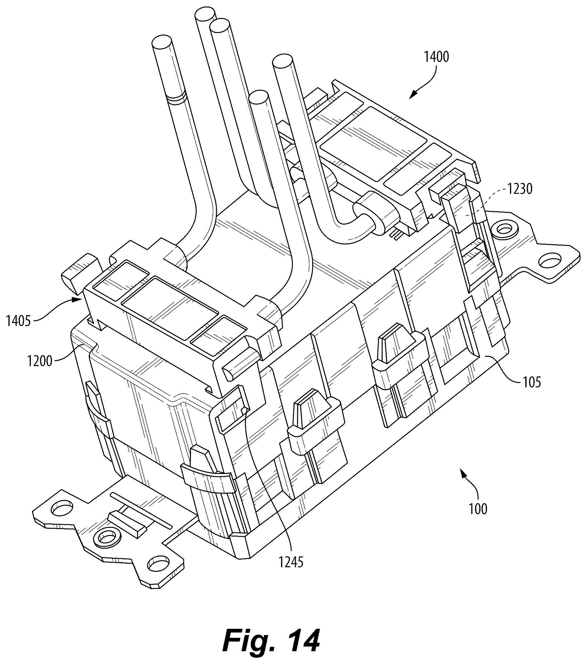 Patent US12562563 Figure 18 – Ground fault circuit interrupter with integrated controller