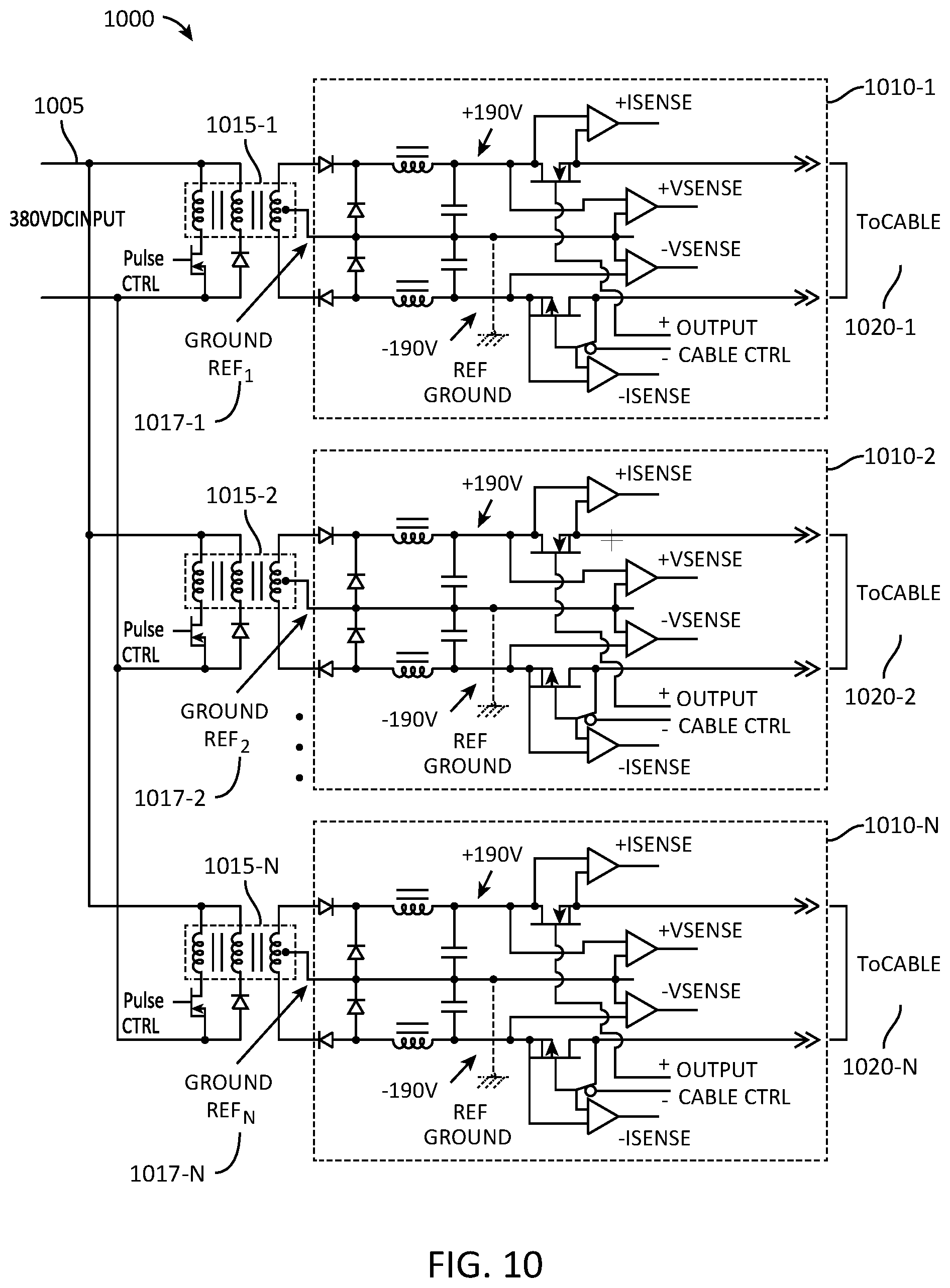 Patent US12562565 Figure 14 – Supplying fault managed power