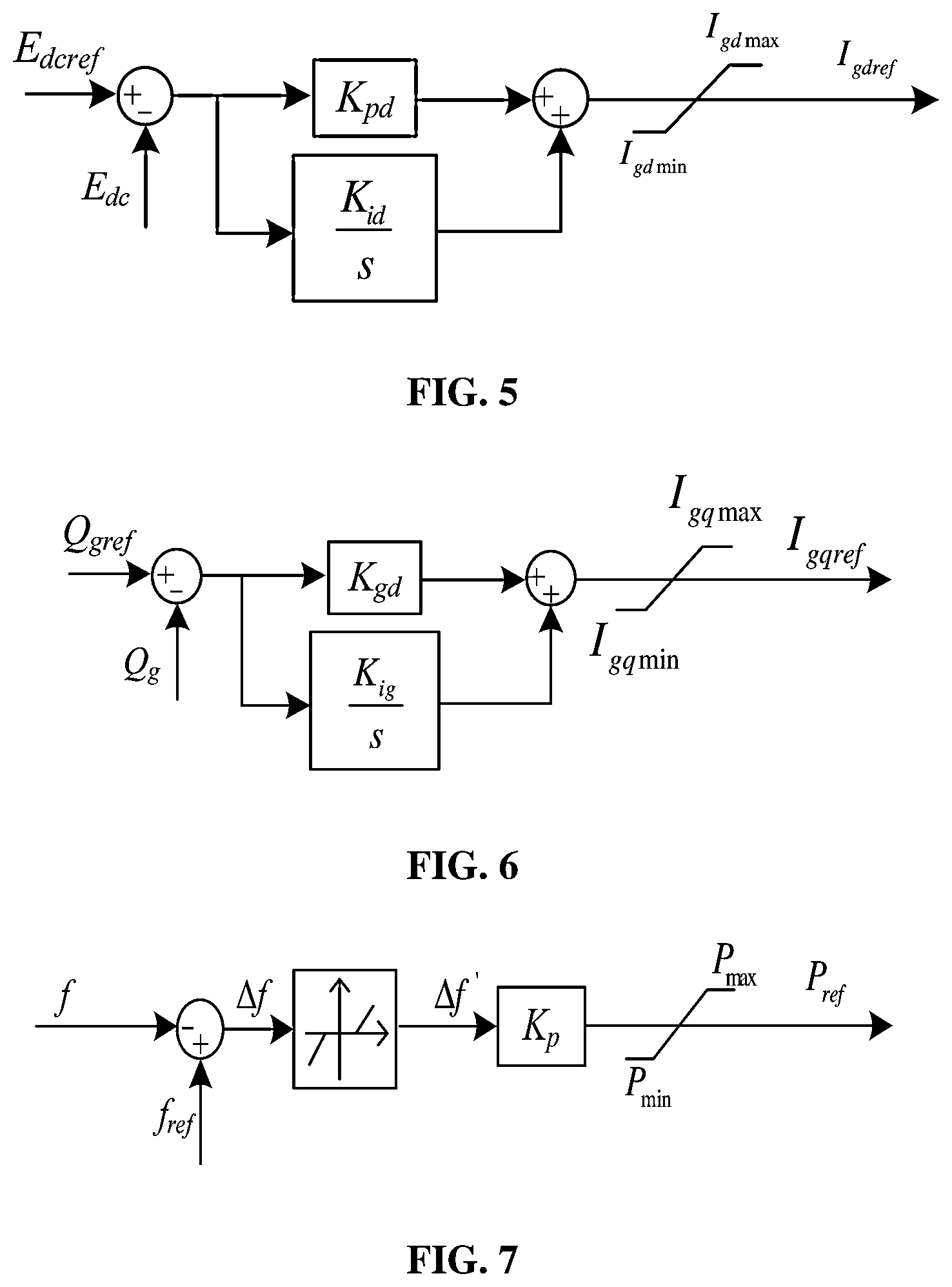 Patent US12562571 Figure 3 – Grid frequency deviation response control system and method