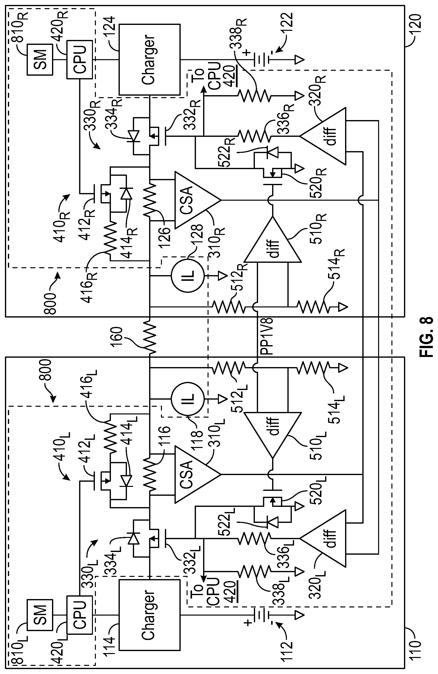 Patent US12562581 Figure 10 – Battery balancing for multi-battery systems