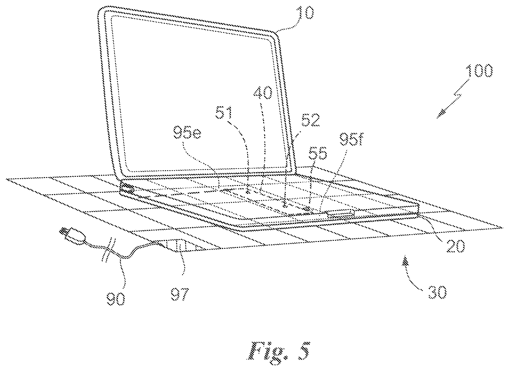 Patent US12562583 Figure 4 – Fuze cart system and method for mobile device charging station