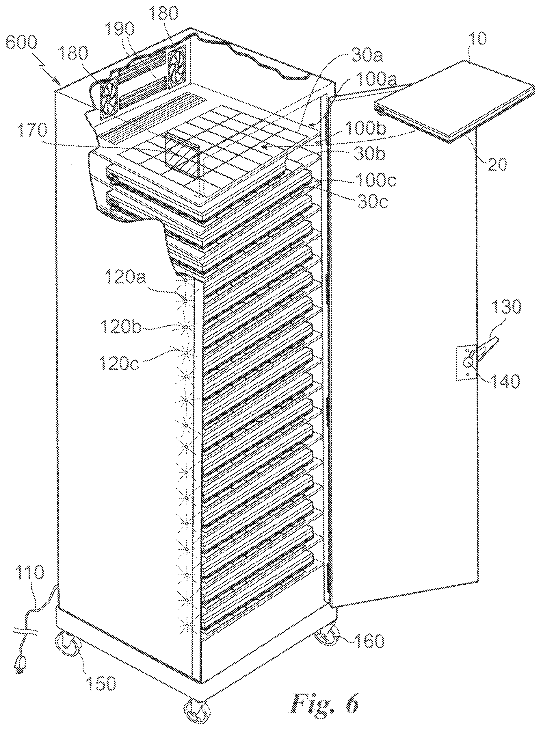 Patent US12562583 Figure 5 – Fuze cart system and method for mobile device charging station