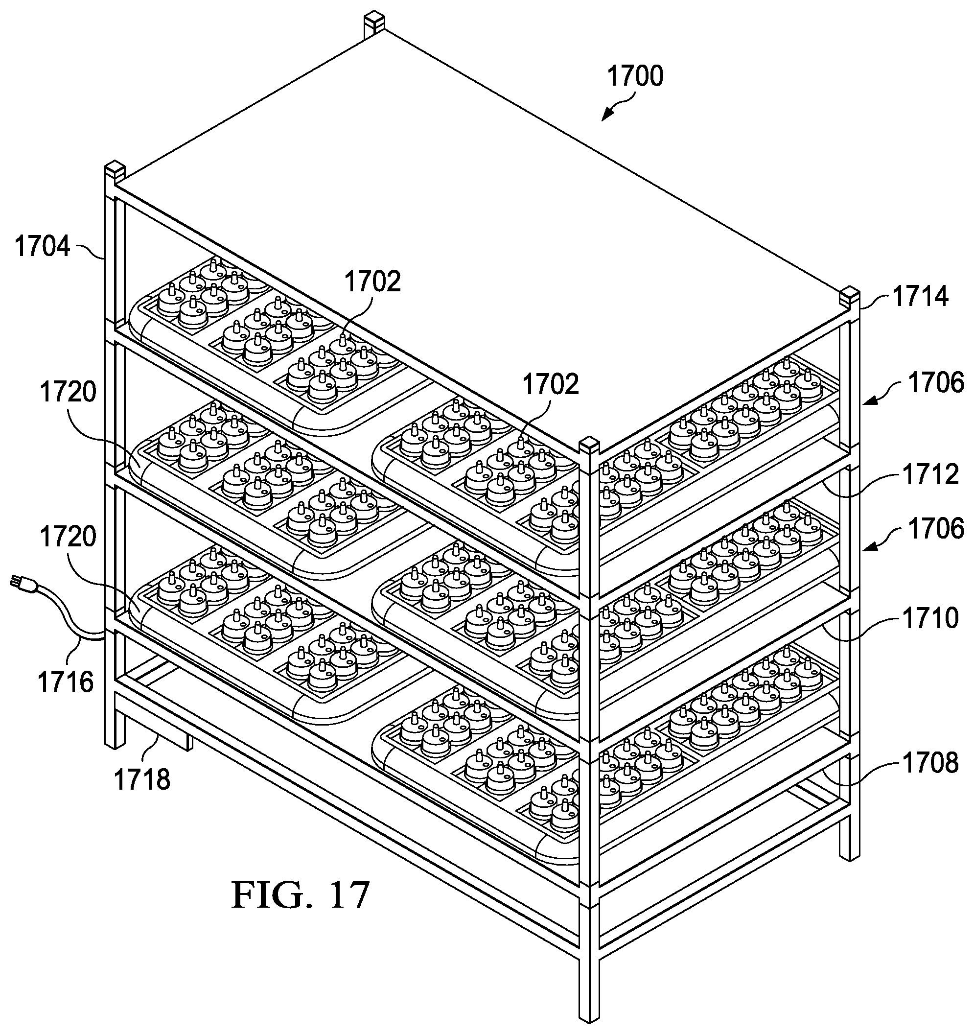 Patent US12562584 Figure 17 – System and method for charging and updating electronic candles