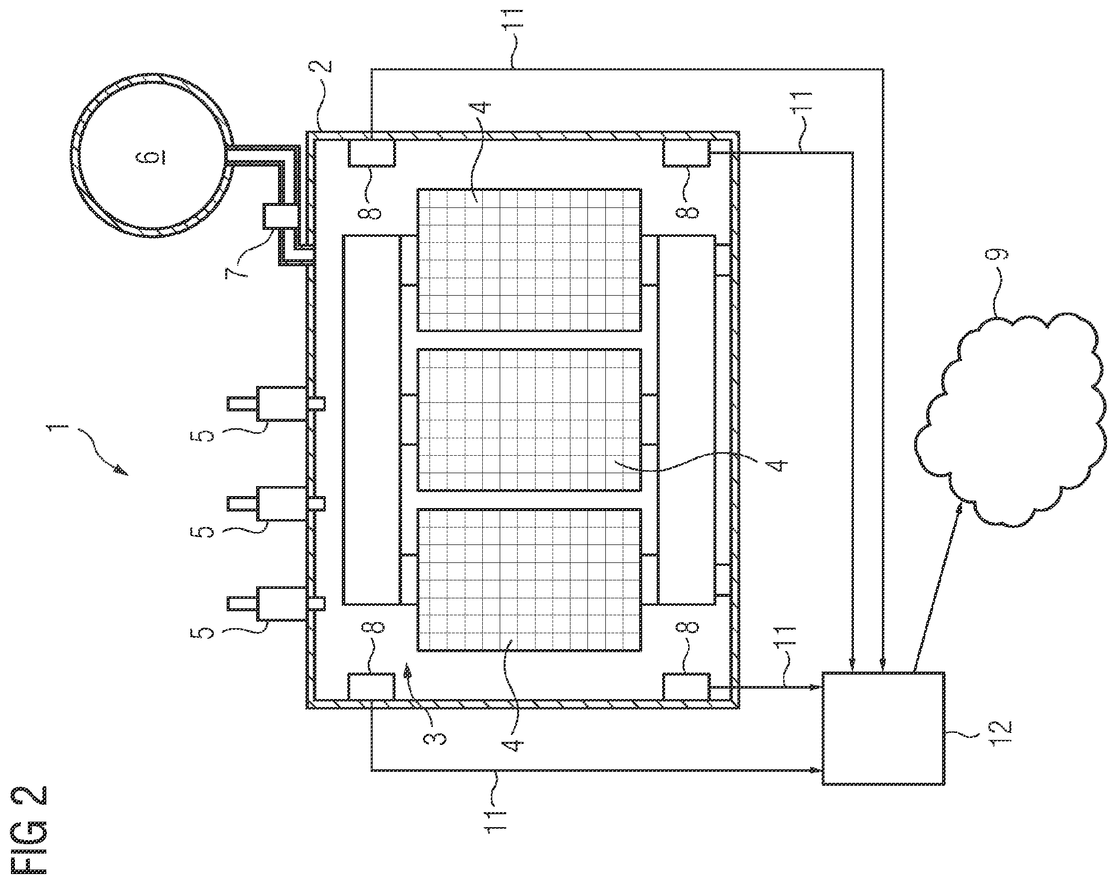 Patent US12562589 Figure 2 – Method for identifying asymmetrical vibrations when operating an electric device connected to a high-voltage grid