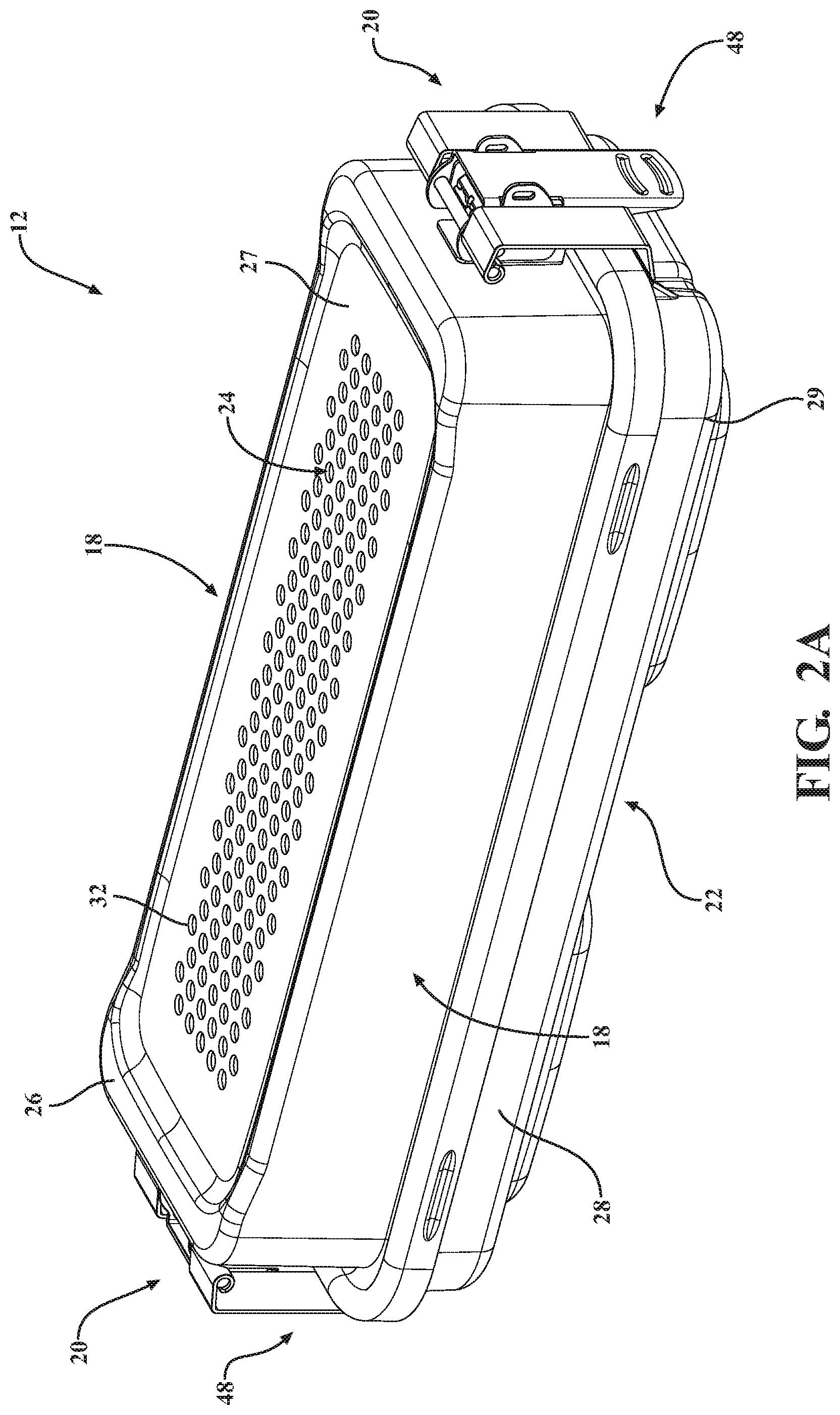 Patent US12562591 Figure 2 – Autoclavable container for sterilizing a wirelessly chargeable battery