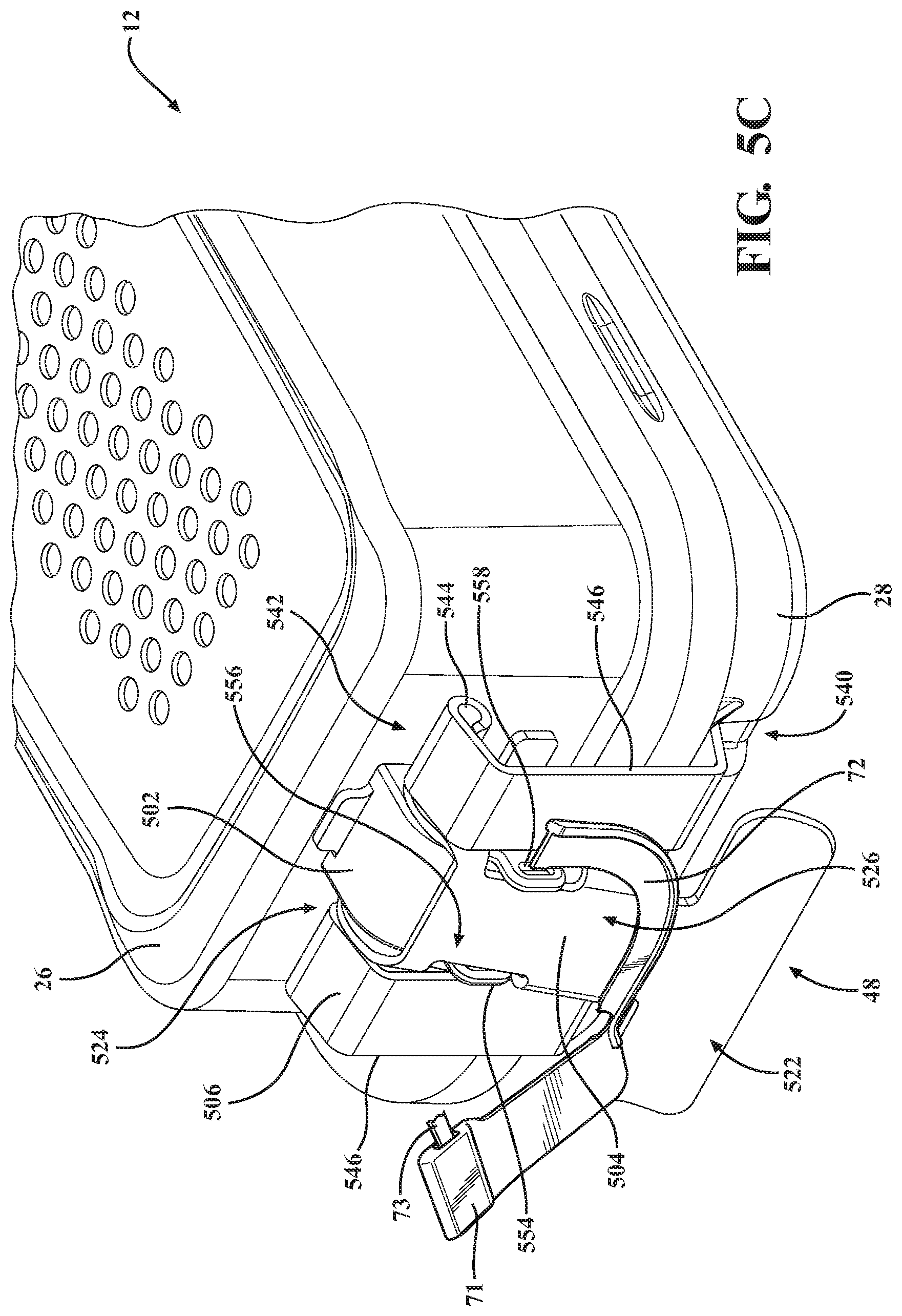 Patent US12562591 Figure 12 – Autoclavable container for sterilizing a wirelessly chargeable battery