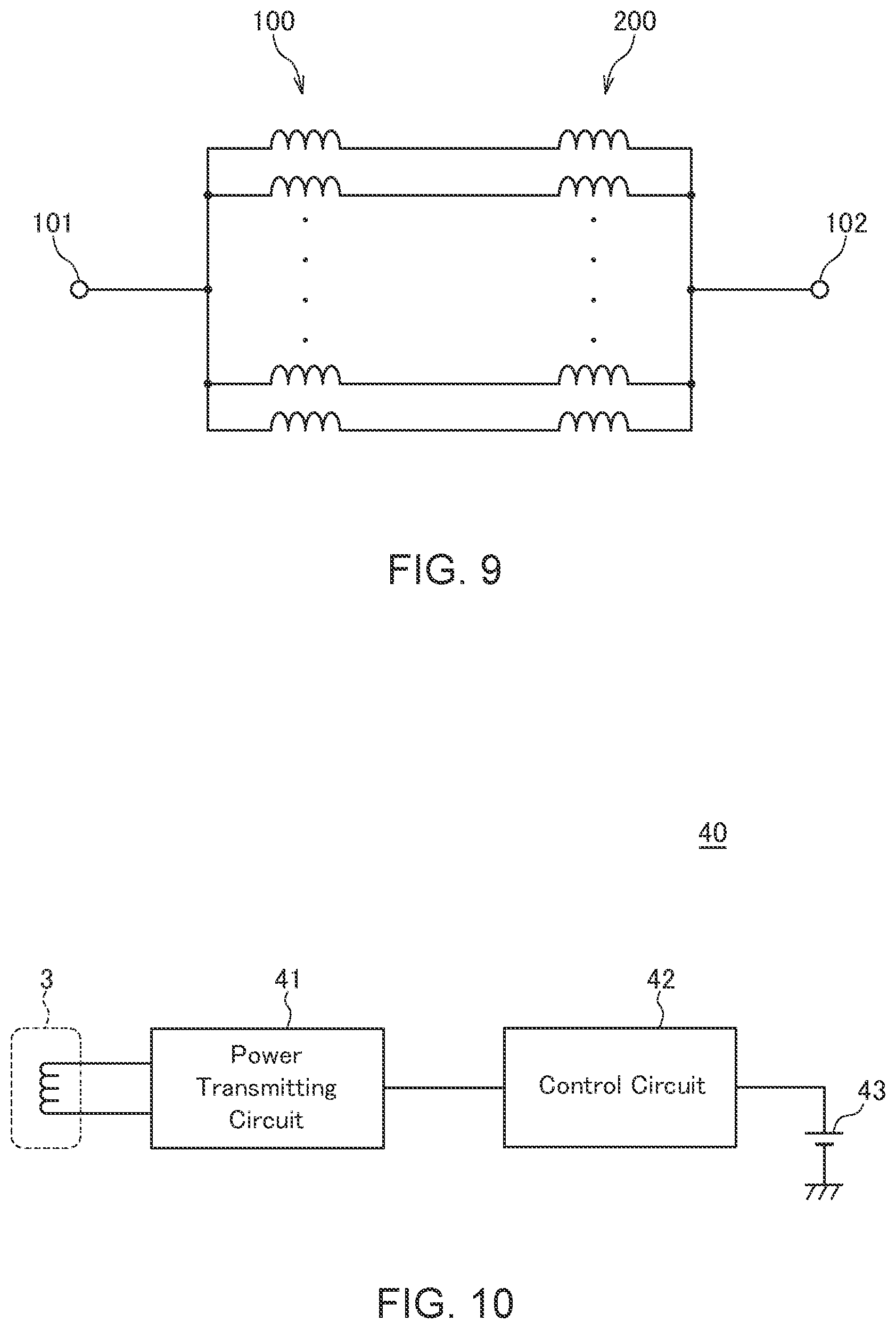 Patent US12562592 Figure 9 – Coil module and wireless power transmission device